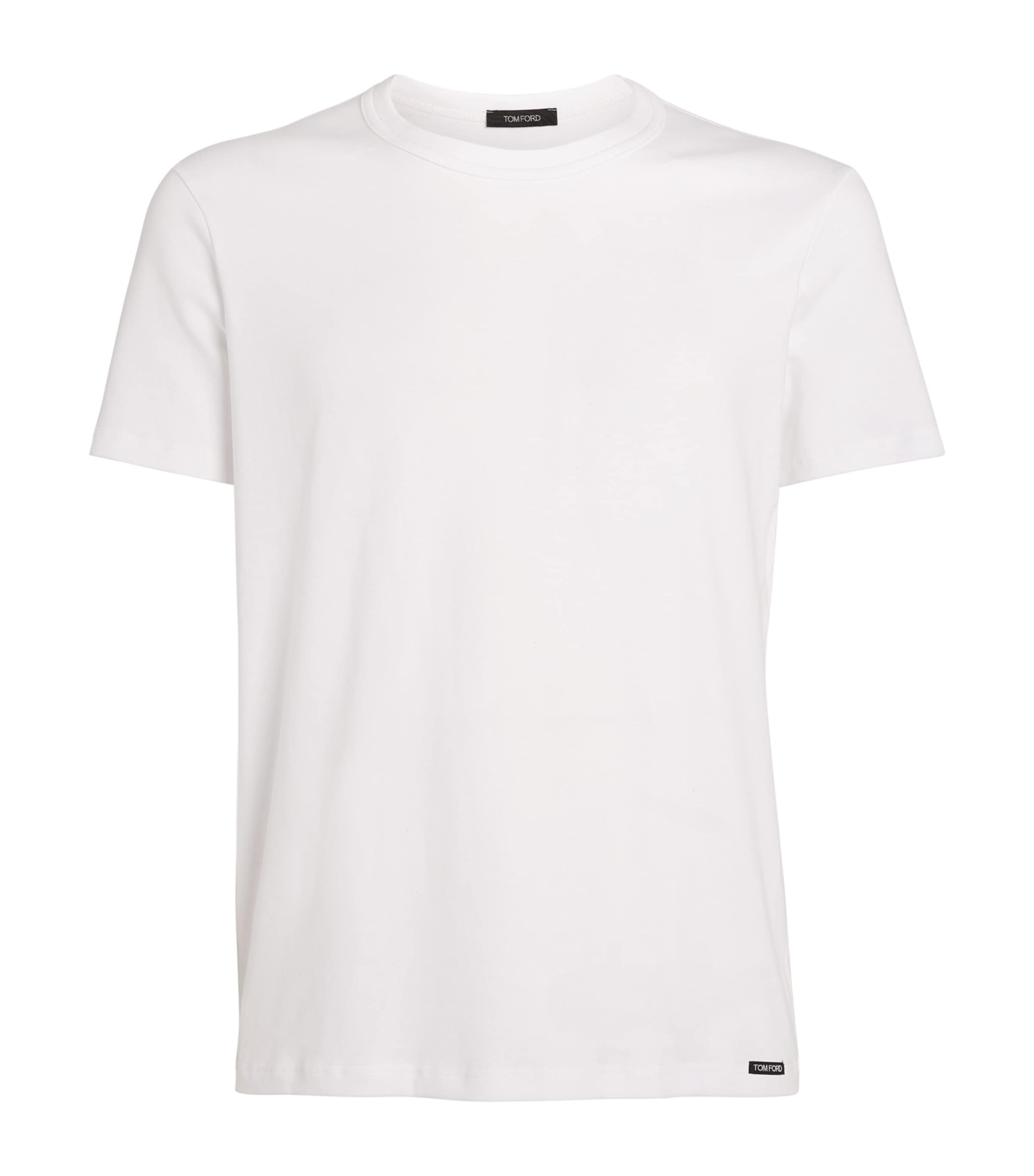 TOM FORD White Stretch-Cotton T-Shirt | Harrods UK