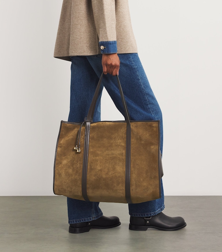 Sandro R4881h Sandro Paris Large Suede Tote Bag | Harrods UK