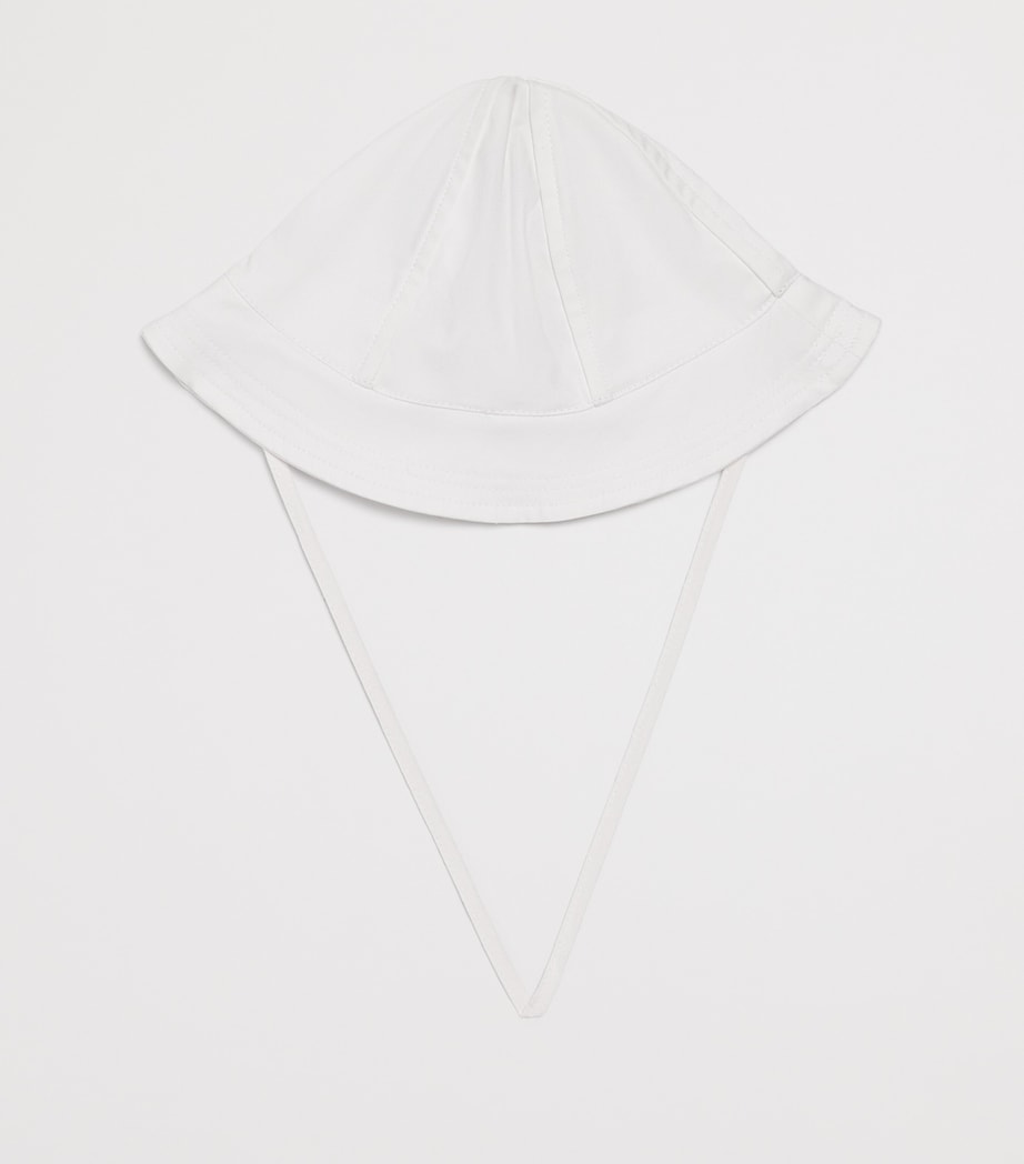 Cotton Woven Hat 01 T1388 WHITE Image 2