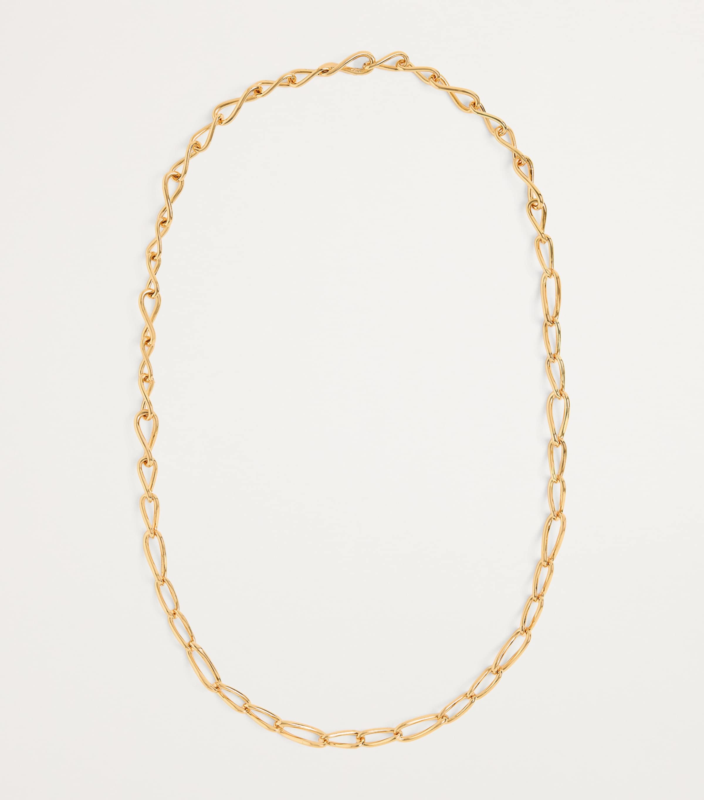 Infinity Chain Necklace GOLD Image 3
