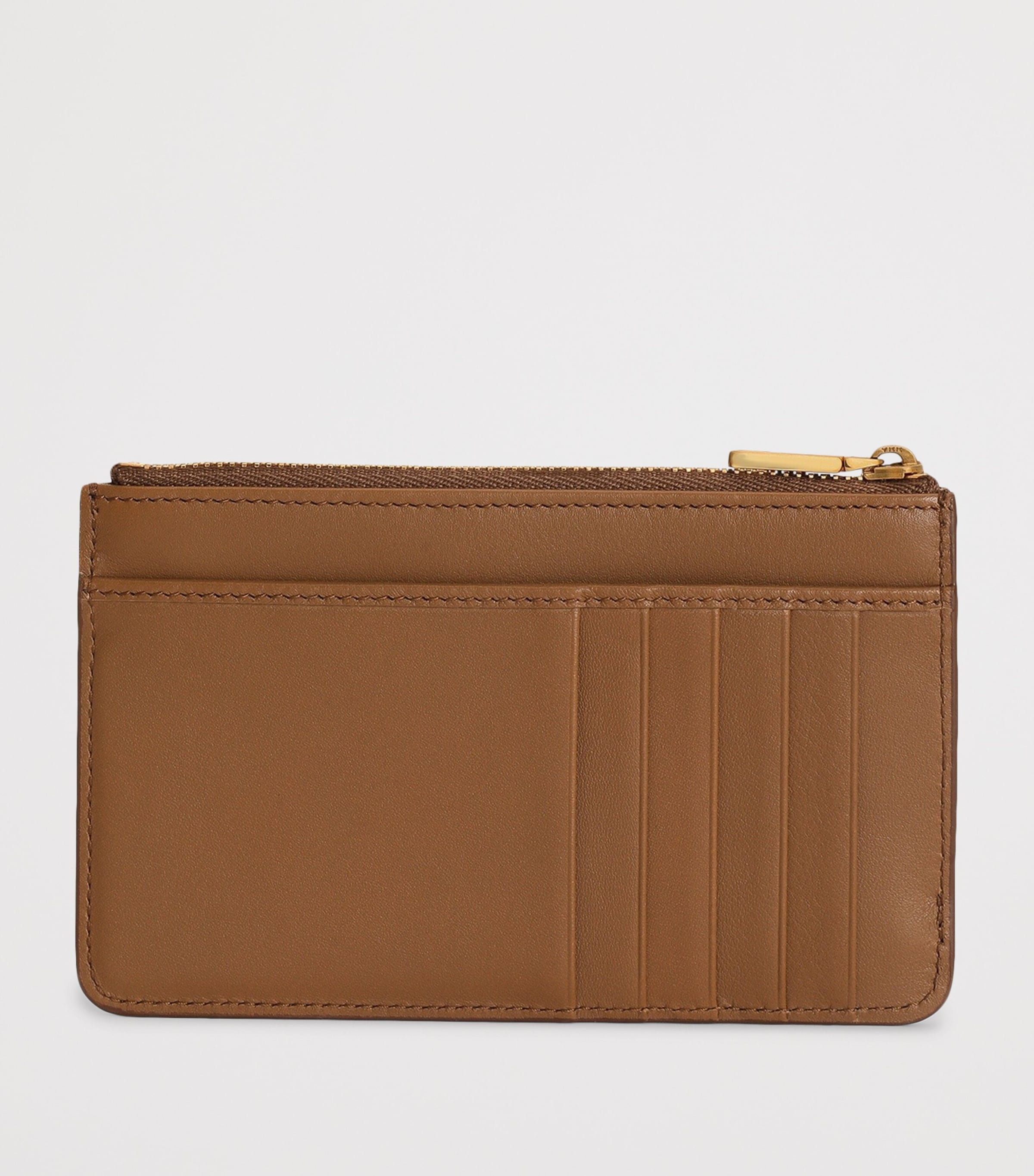 Dolce&Gabbana Calfskin DG Millennials Card Holder Caramello Image 3
