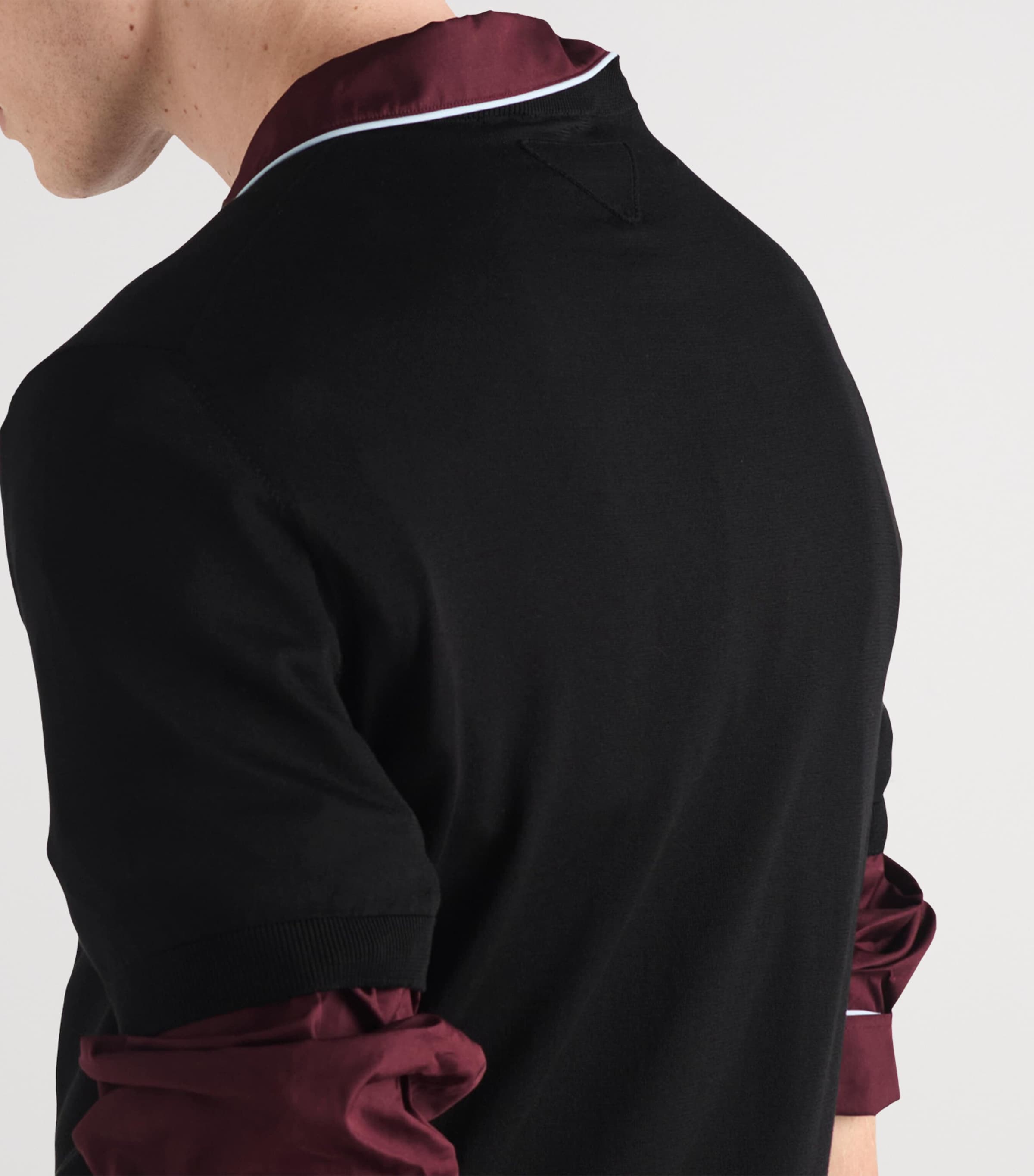 Silk Short-Sleeve Sweater F0002 Image 6