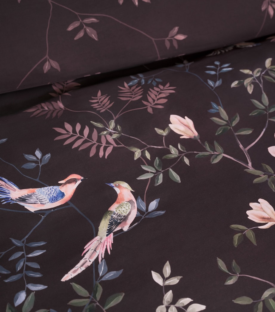 Schlossberg Gaia King Flat Sheet (280cm x 290cm) Aubergine Image 4