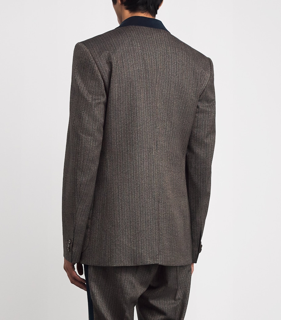 Wool-Blend Alto Blazer GREY STRIPE Image 4