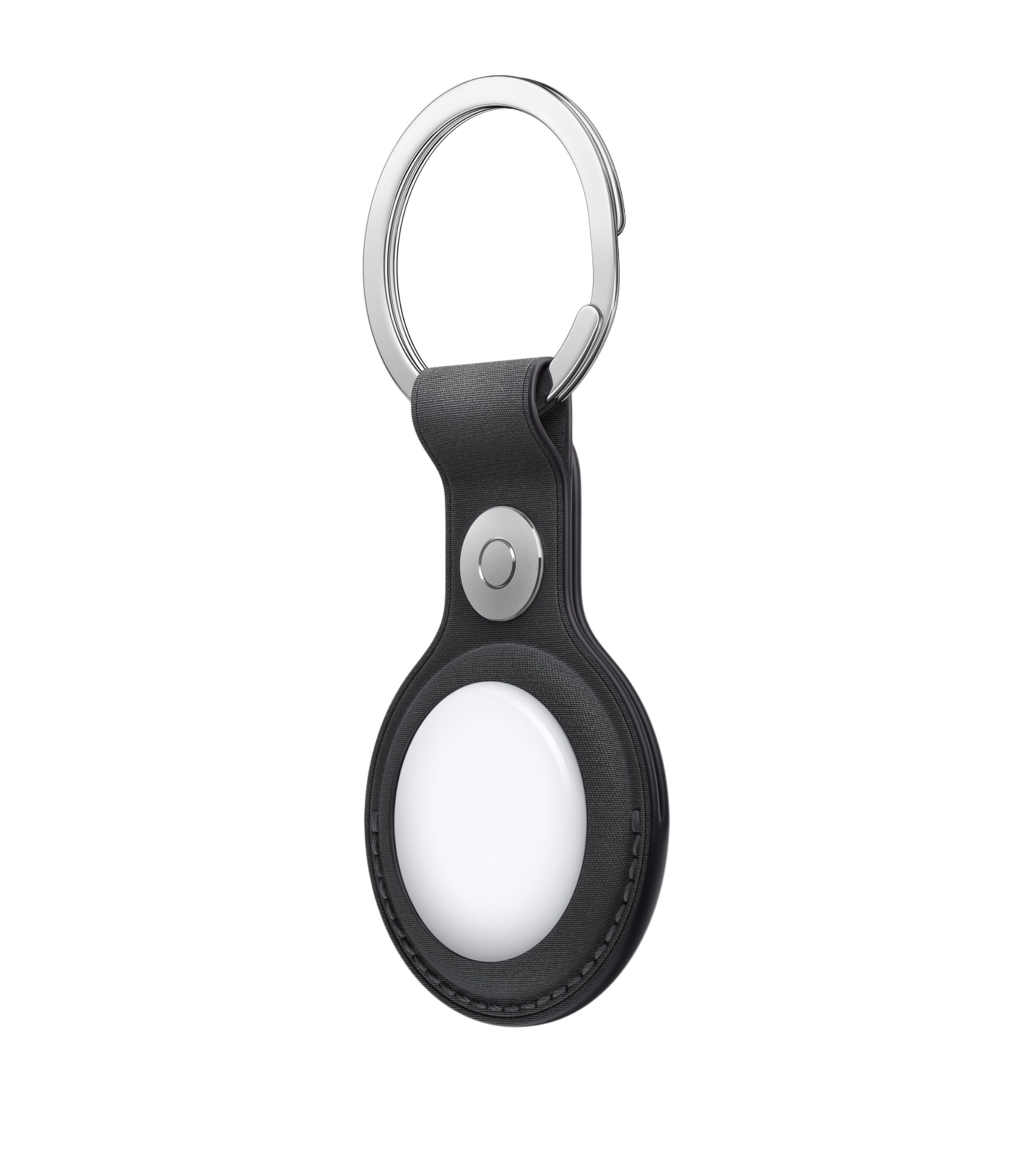 AirTag FineWoven Key Ring BLACK Image 2