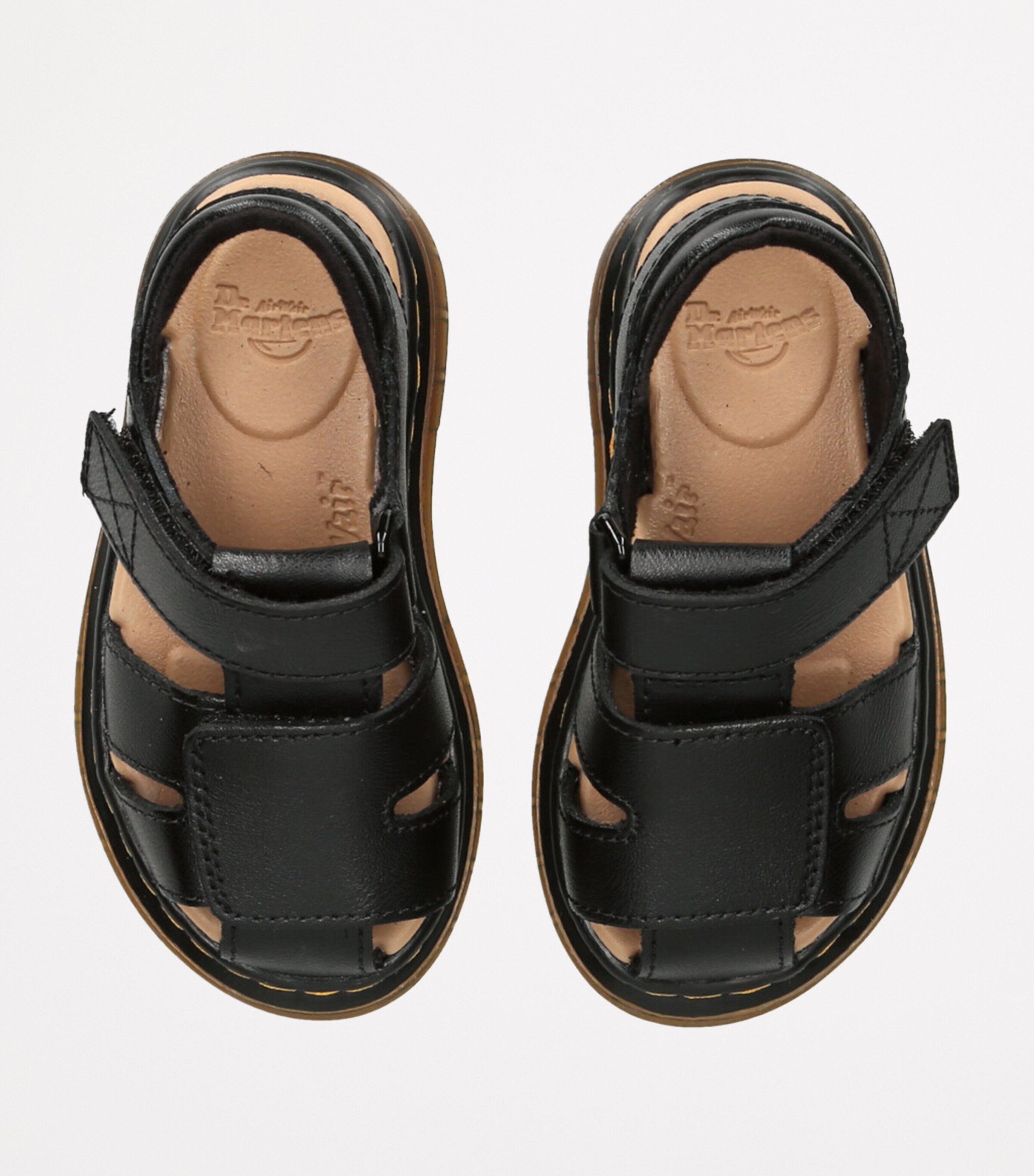 Dr. Martens Leather Moby II Sandals Black Image 4