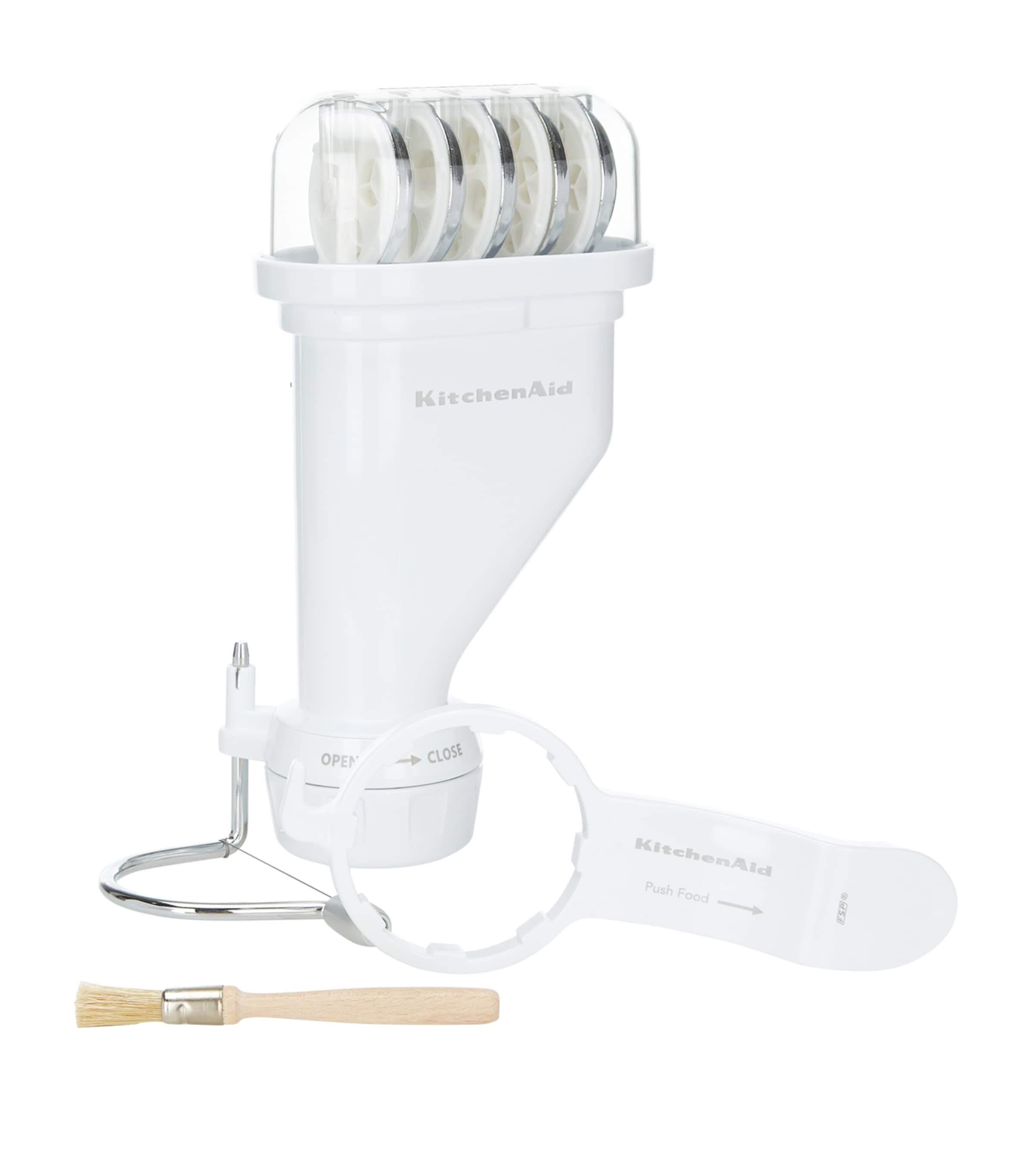 Gourmet Pasta Press Attachment WHITE Image 2