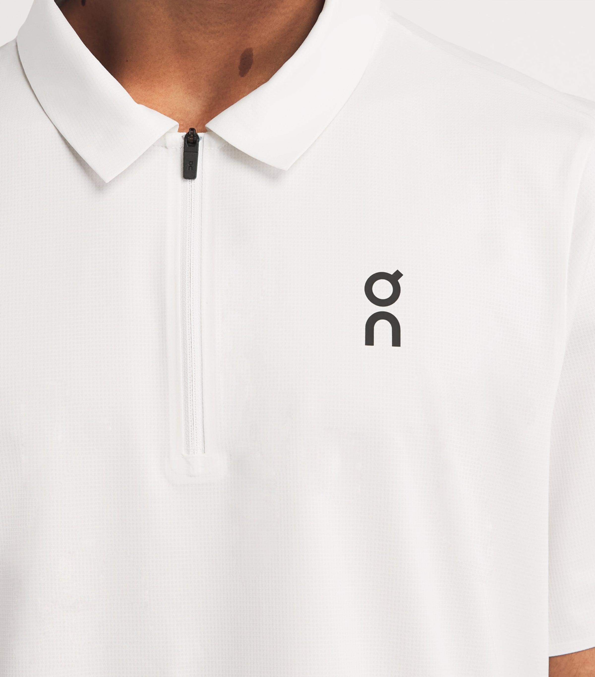 On Mens Court Polo Shirt White Image 3
