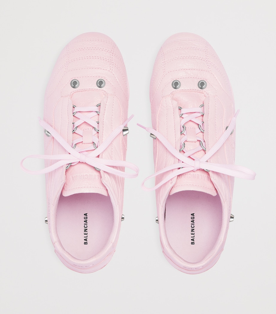 Balenciaga Leather City Sneakers Image 5
