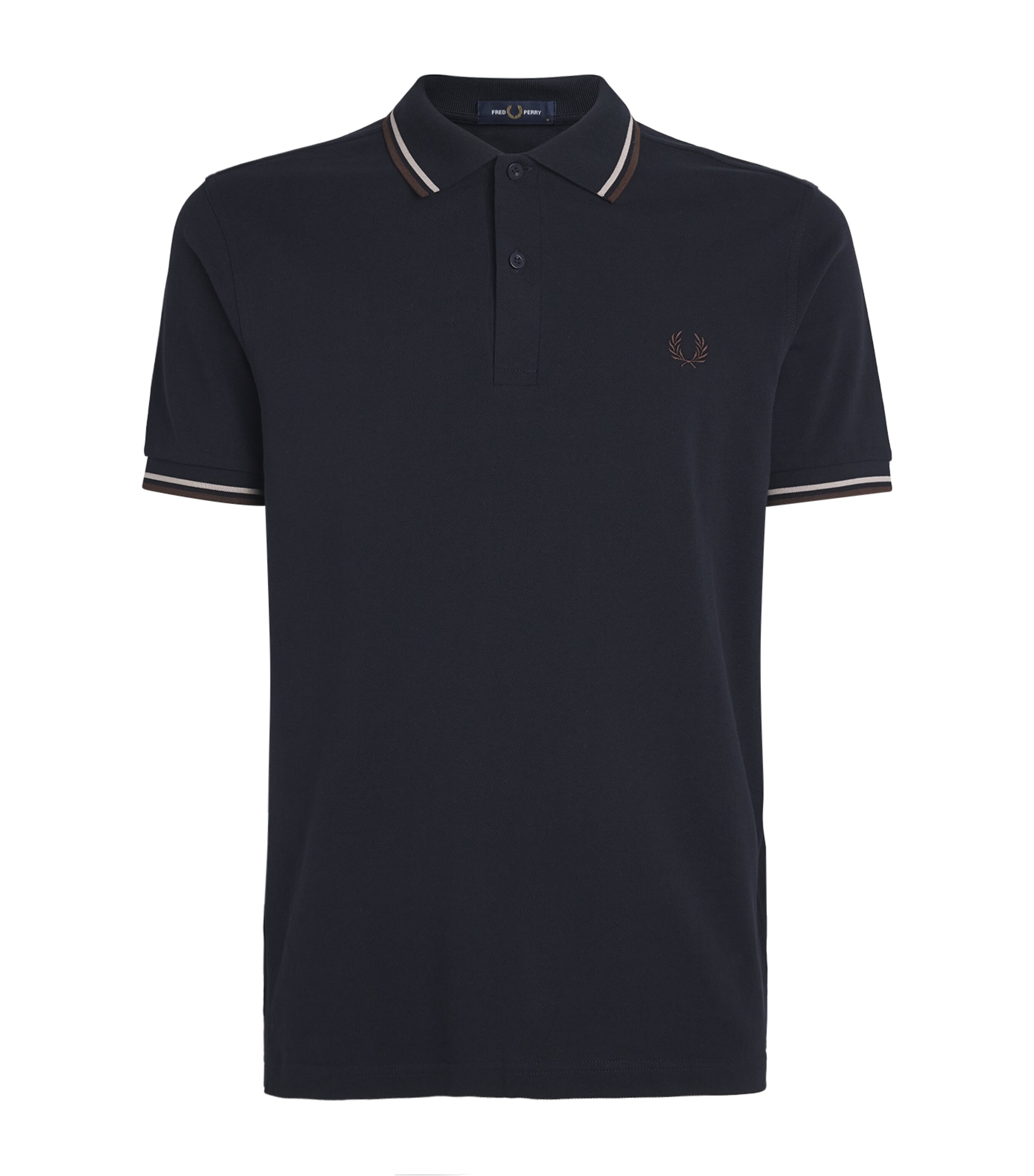 Twin Tipped Polo Shirt 52A NAVY/WOAT/BNTOB Image 1