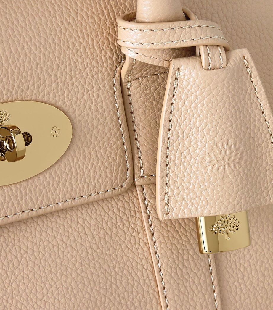 Mulberry Small Leather Bayswater Satchel Bag Crumpet Image 5