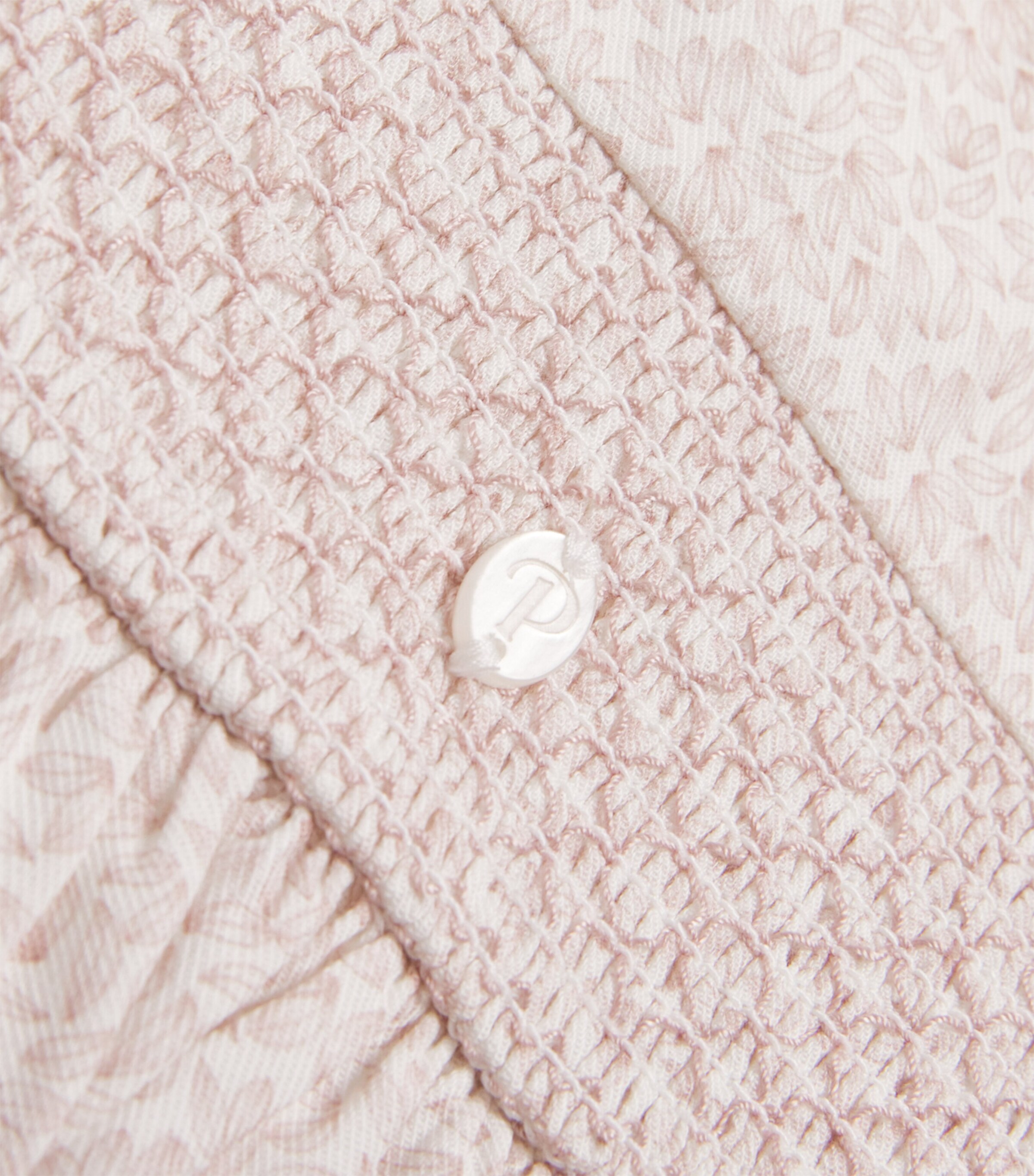 Leaf Print Shirred Dress (6 Months-4 Years) Z0136 Image 3