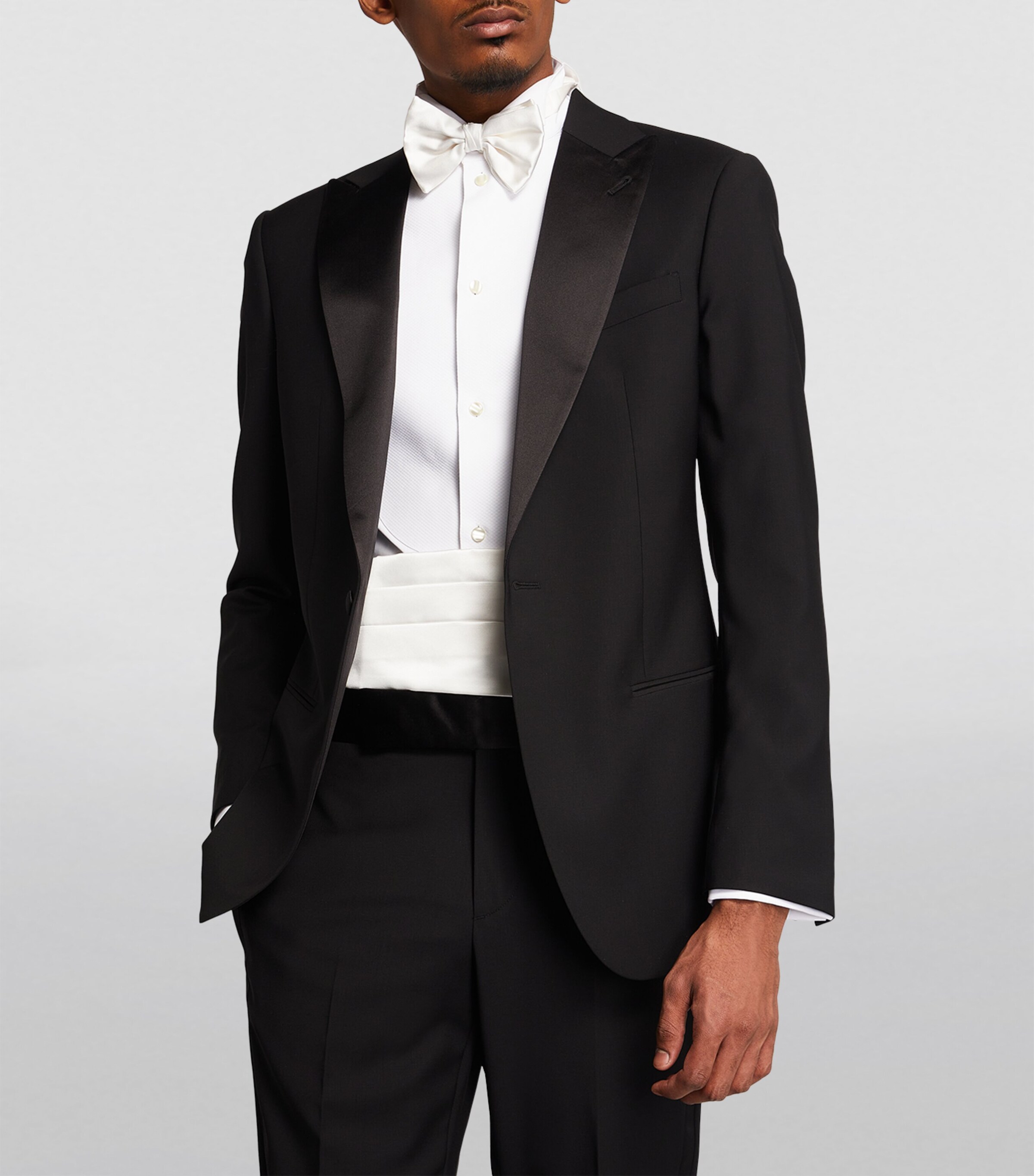 Large Silk Pre-Tied Bowtie 00010 Image 3