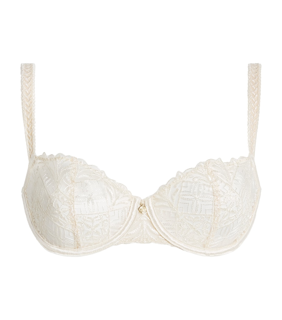 Aubade Womens Iconic Calypso Half-Cup Bra Dune Image 1