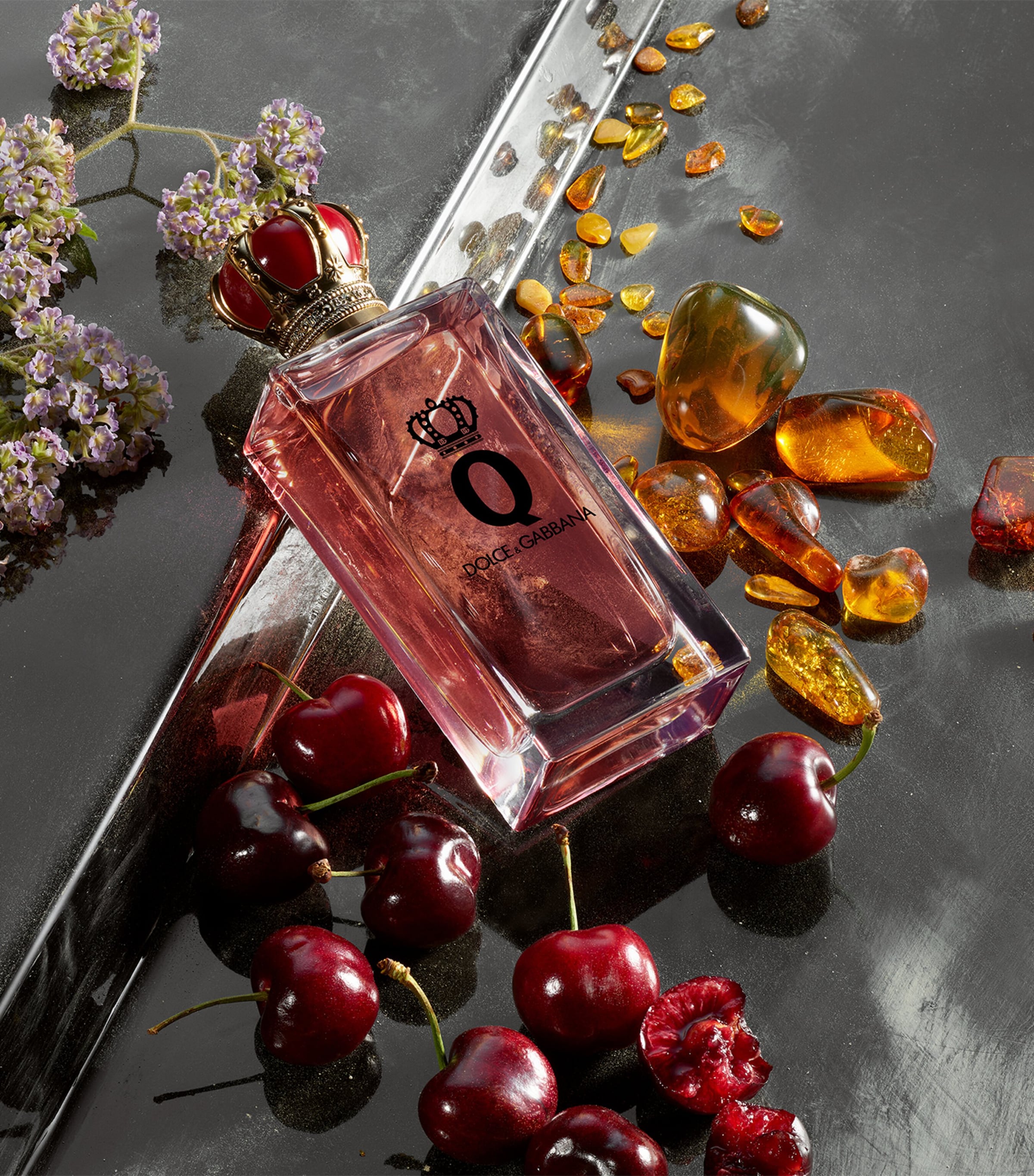 Q by Dolce & Gabbana Eau de Parfum Intense (50ml) NO COLOUR Image 3