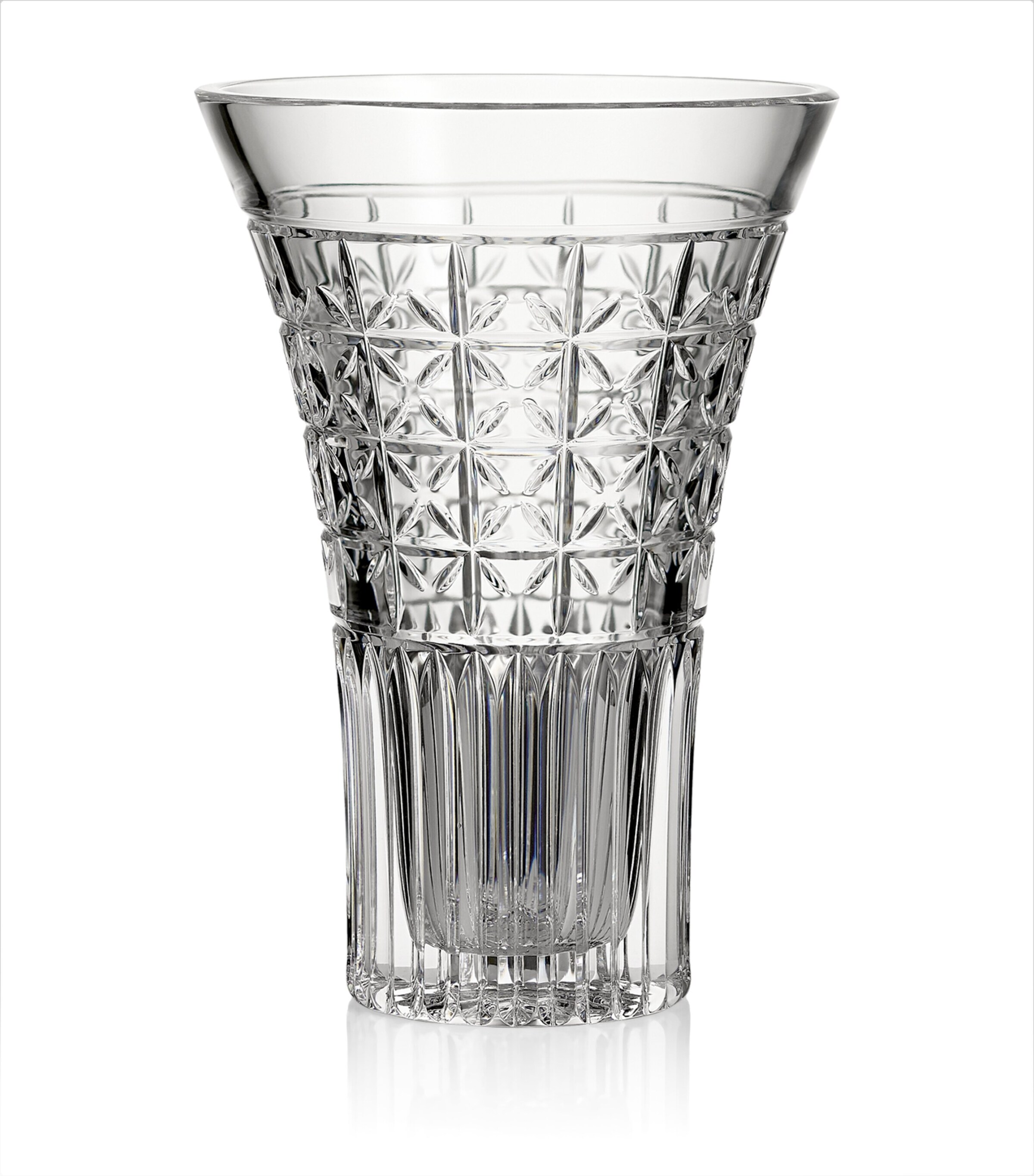 Waterford Mastercraft Powerscourt Vase (20cm) Clear Image 7