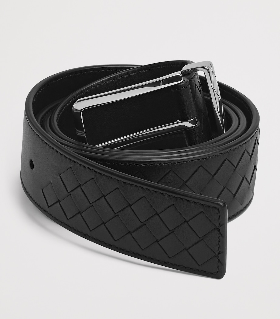 Calfskin Intrecciato Loop Belt 8803 Image 3