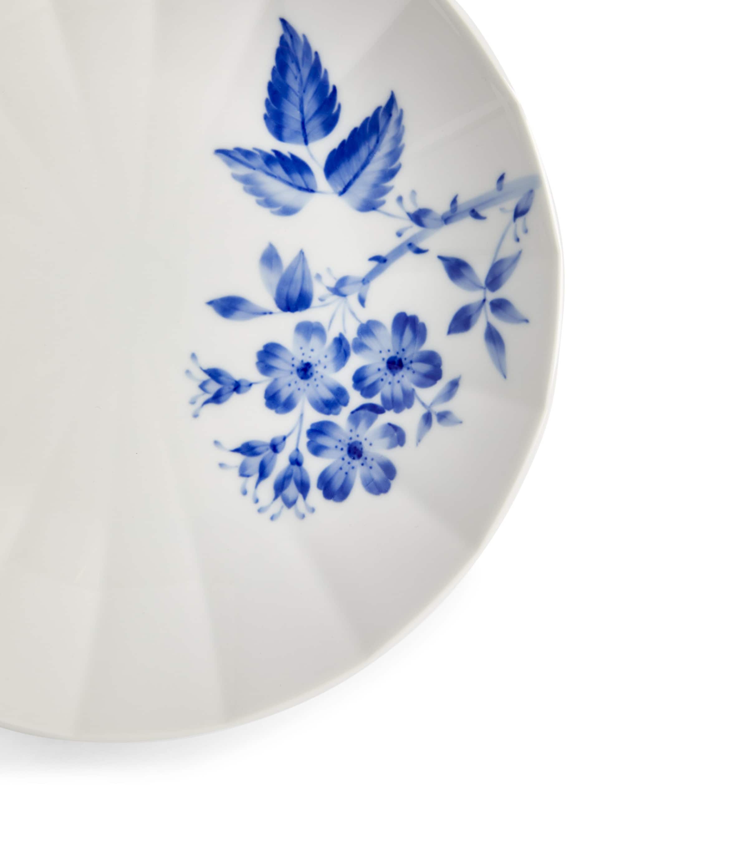 Blomst Rose Deep Plate (22cm) BLUE Image 4