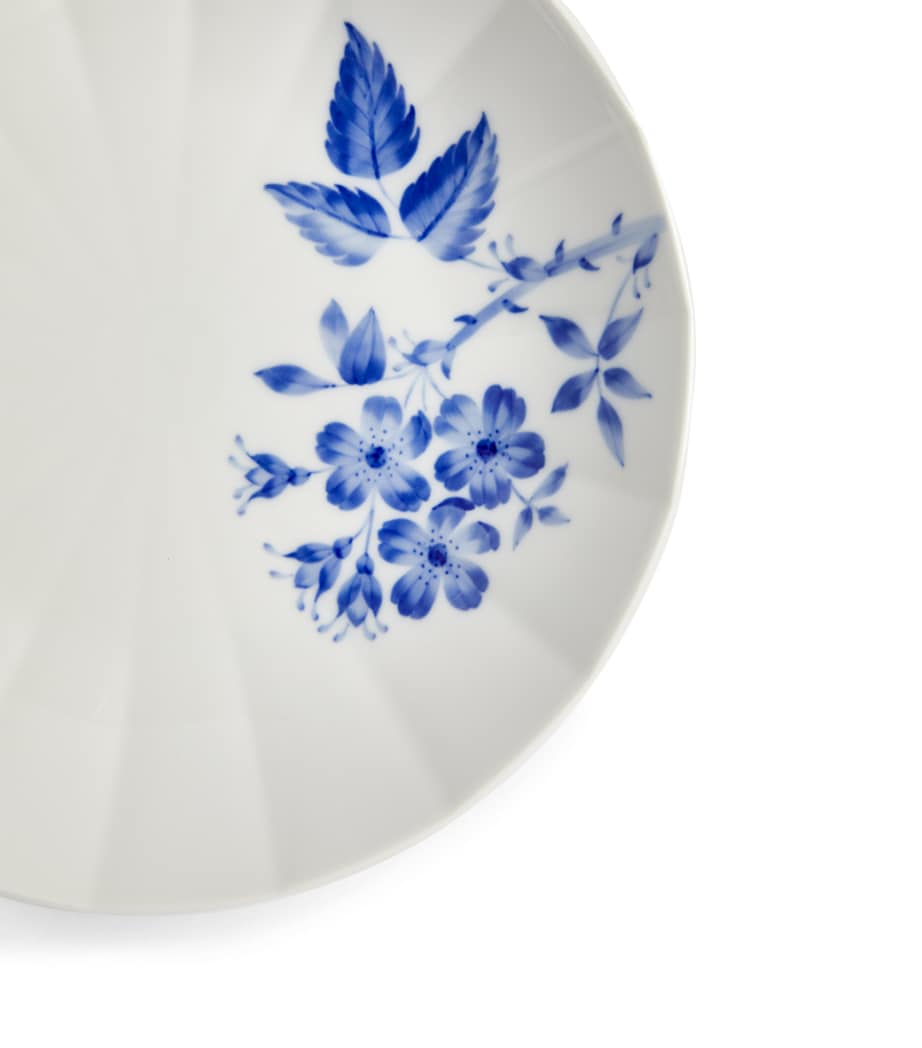 Blomst Rose Deep Plate (22cm) BLUE Image 4