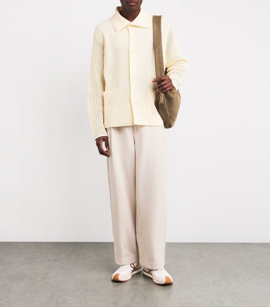 Flow Runner Sneakers BEIGE COMB Image 5