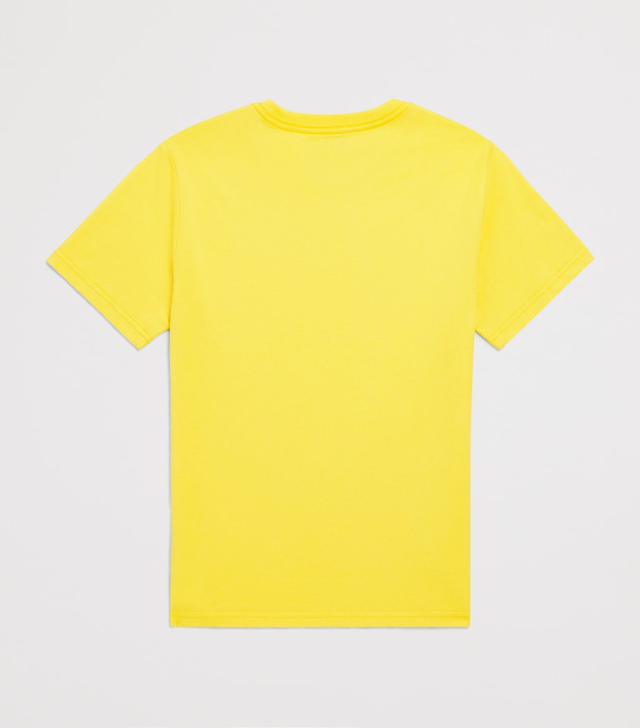 Logo Embroidered T-Shirt (6-14 Years) YELLOW Image 2