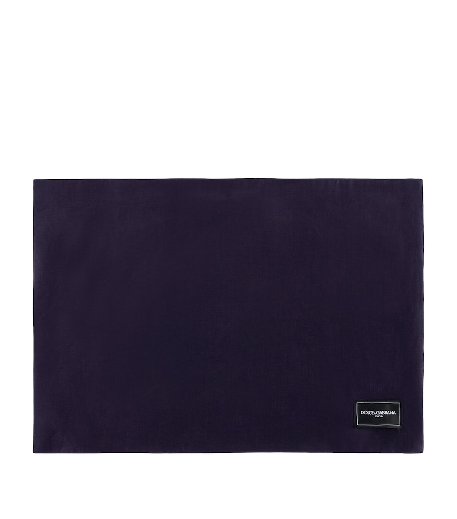 Linen Blu Mediterraneo Majolica Placemat and Napkin Set UB011 MAIOLICA BLU M Image 2