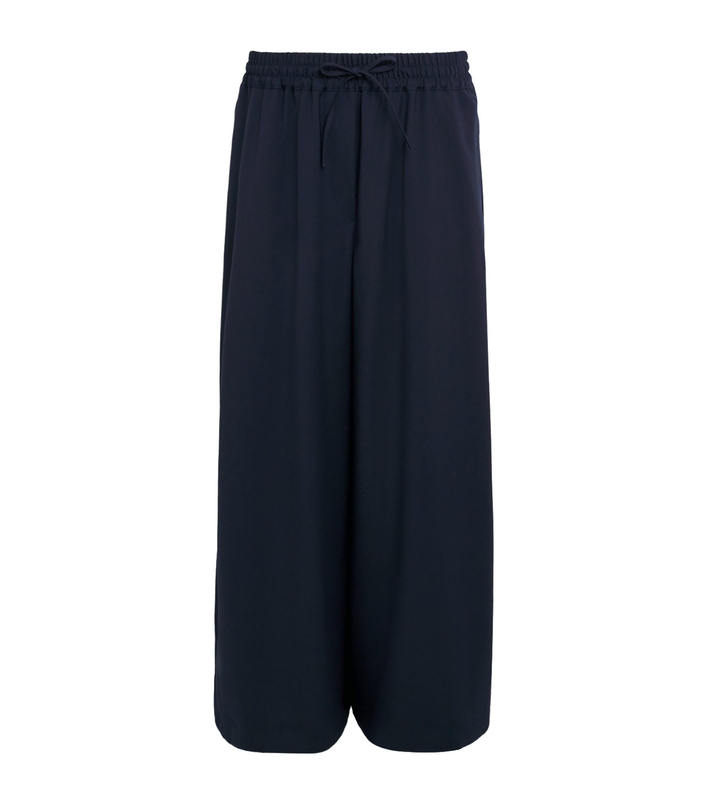 Weekend Max Mara Virgin Wool Wide-Leg Trousers | Women Clothing | Trousers | Joggers | Loungewear | Lounge Bottoms | Designers | Weekend Max Mara