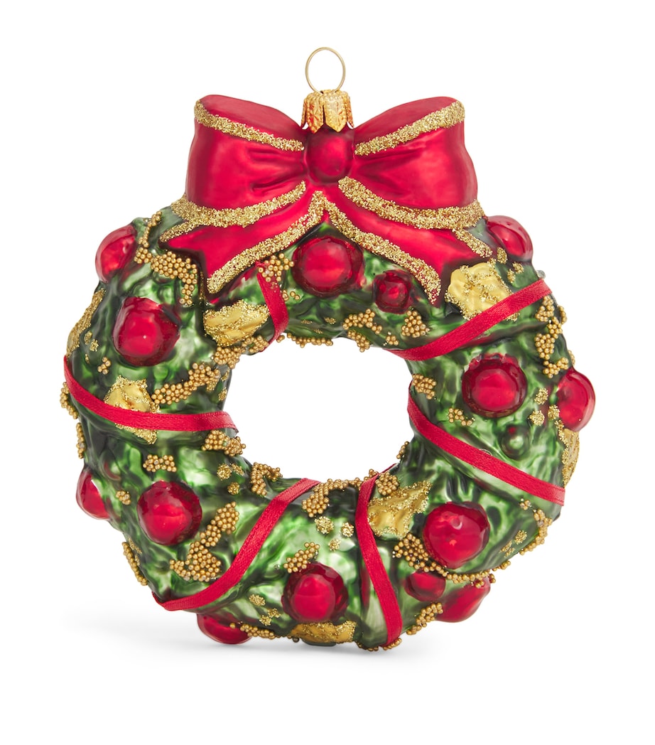 Harrods Wreath Tree Decoration Image 1