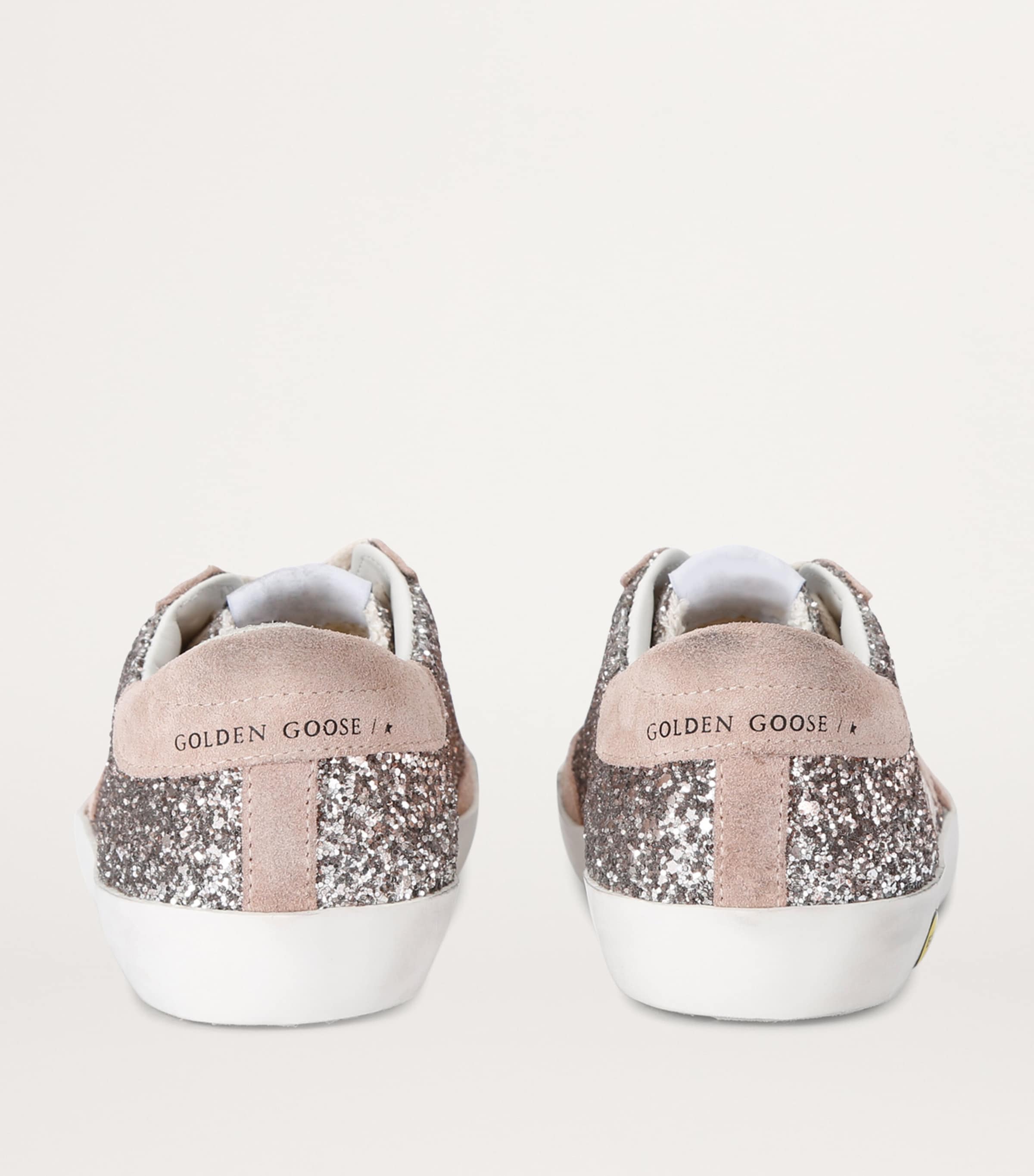 Golden Goose Leather Super-Star Sneakers Bronze Com Image 2