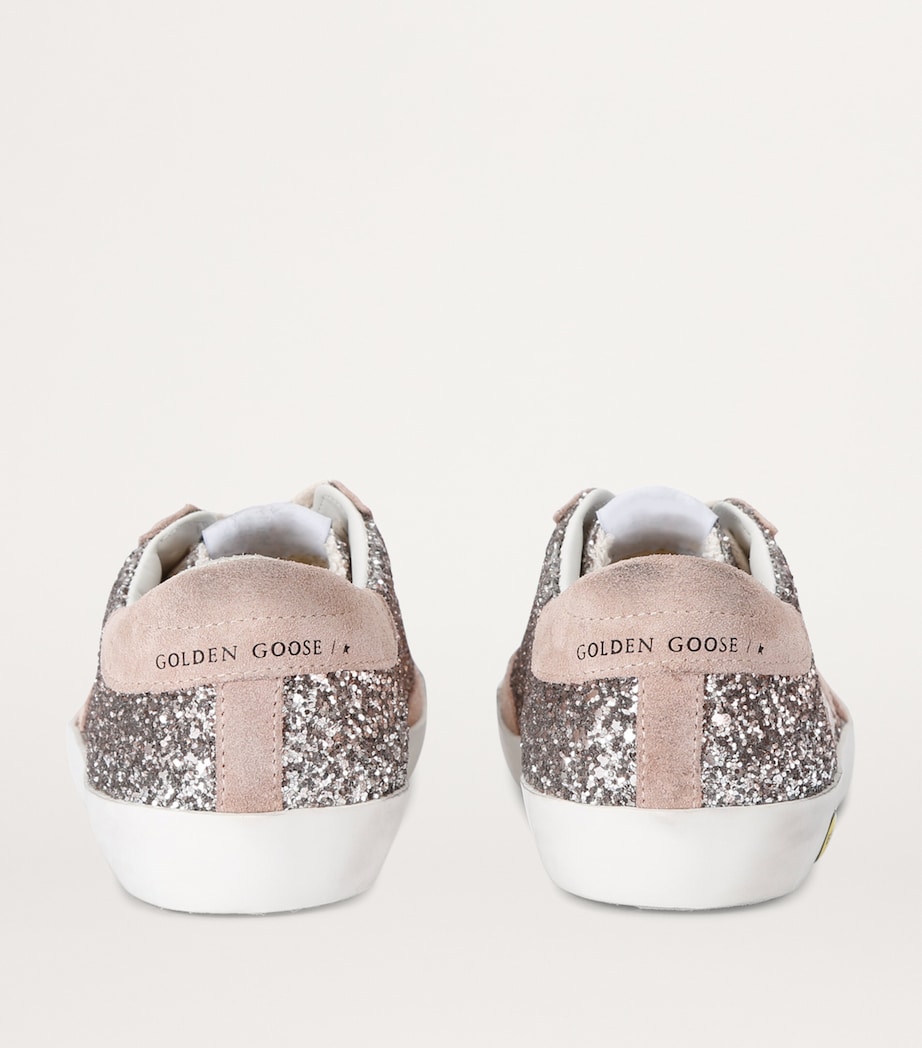 Golden Goose Leather Super-Star Sneakers Bronze Com Image 2