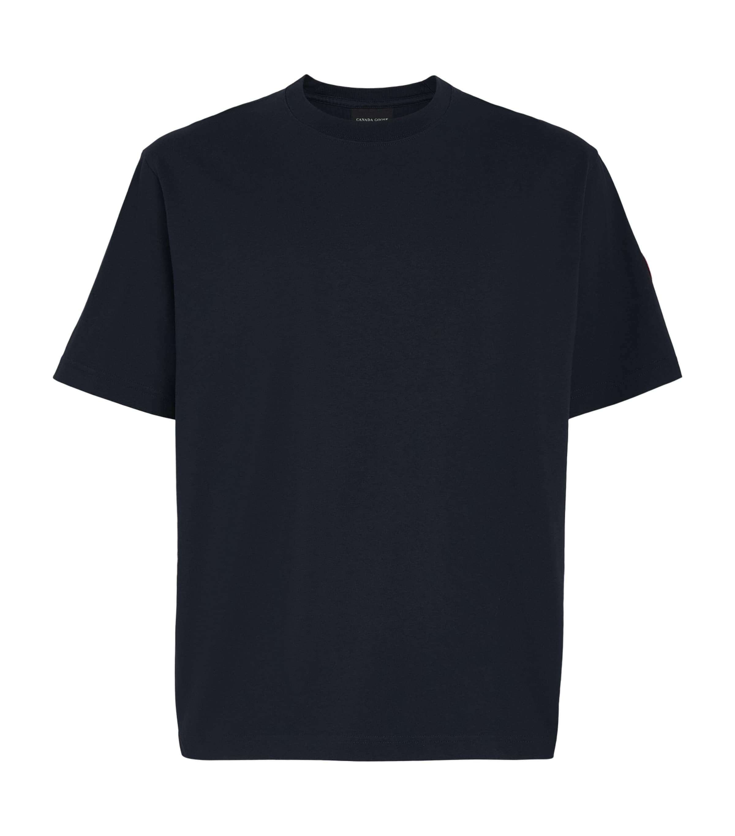 Canada Goose Mens Organic Cotton Novo T-Shirt Nocturne Image 1