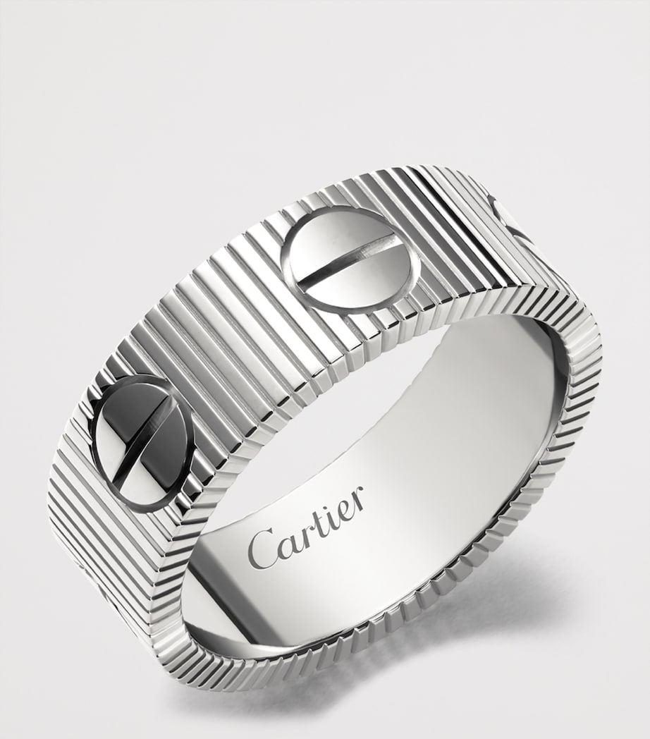 White Gold LOVE Unlimited Ring WHITE GOLD Image 2