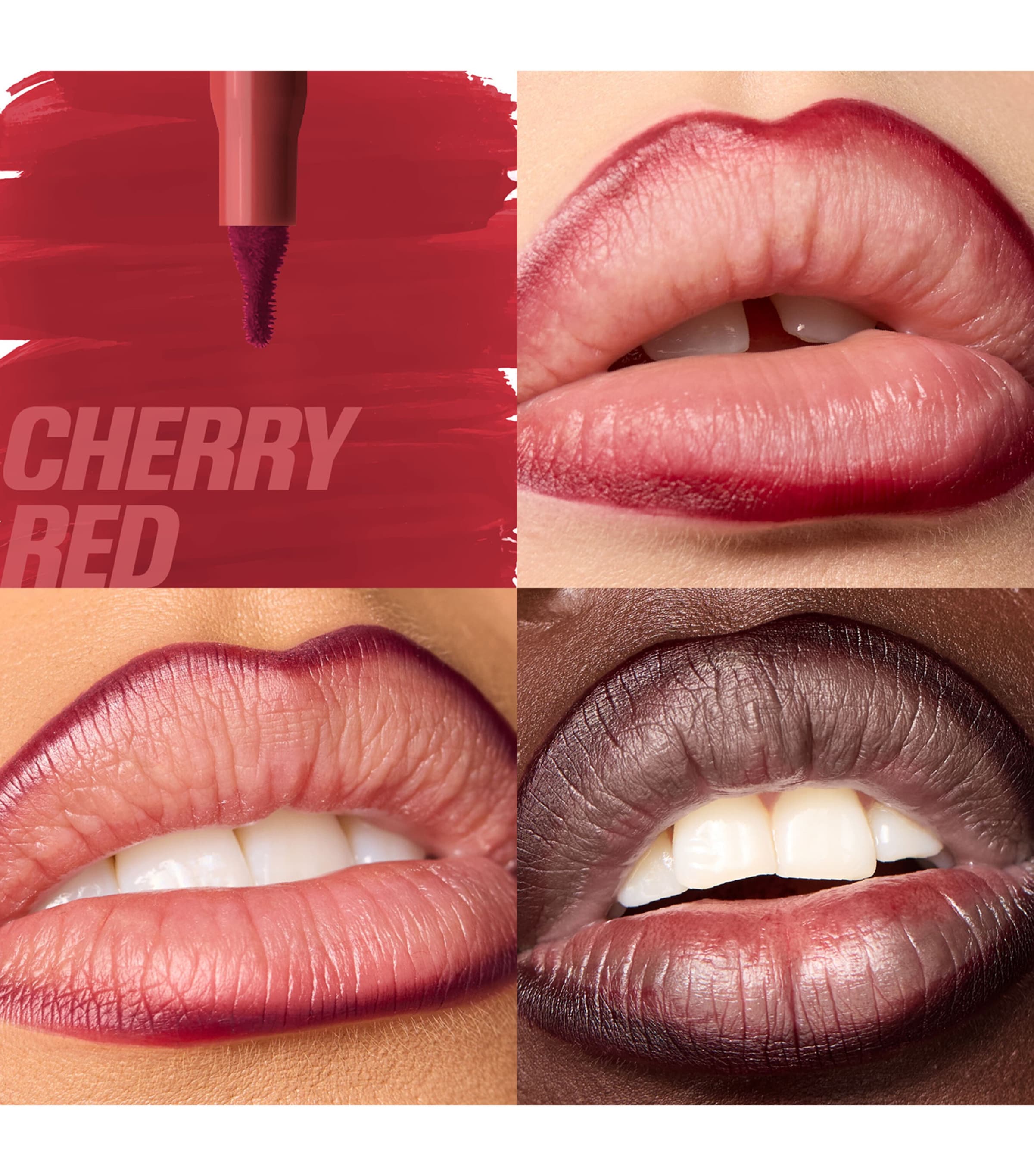 Lip Contour Stain CHERRY RED Image 2