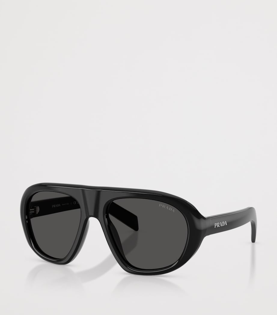 Acetate Oversized Sunglasses 16K08Z Image 2