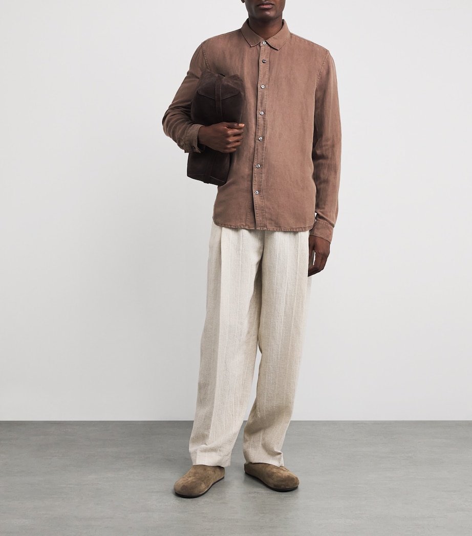 Linen-Blend Peters Shirt VINTAGE OTTERTAIL Image 2