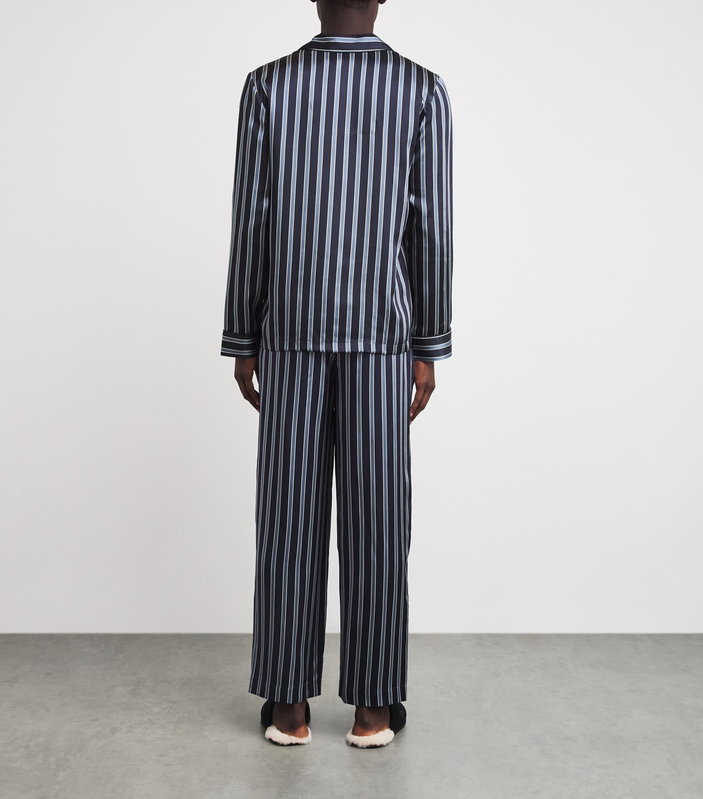 Silk Stripe Brindisi Pyjama Set 123NAV Image 3