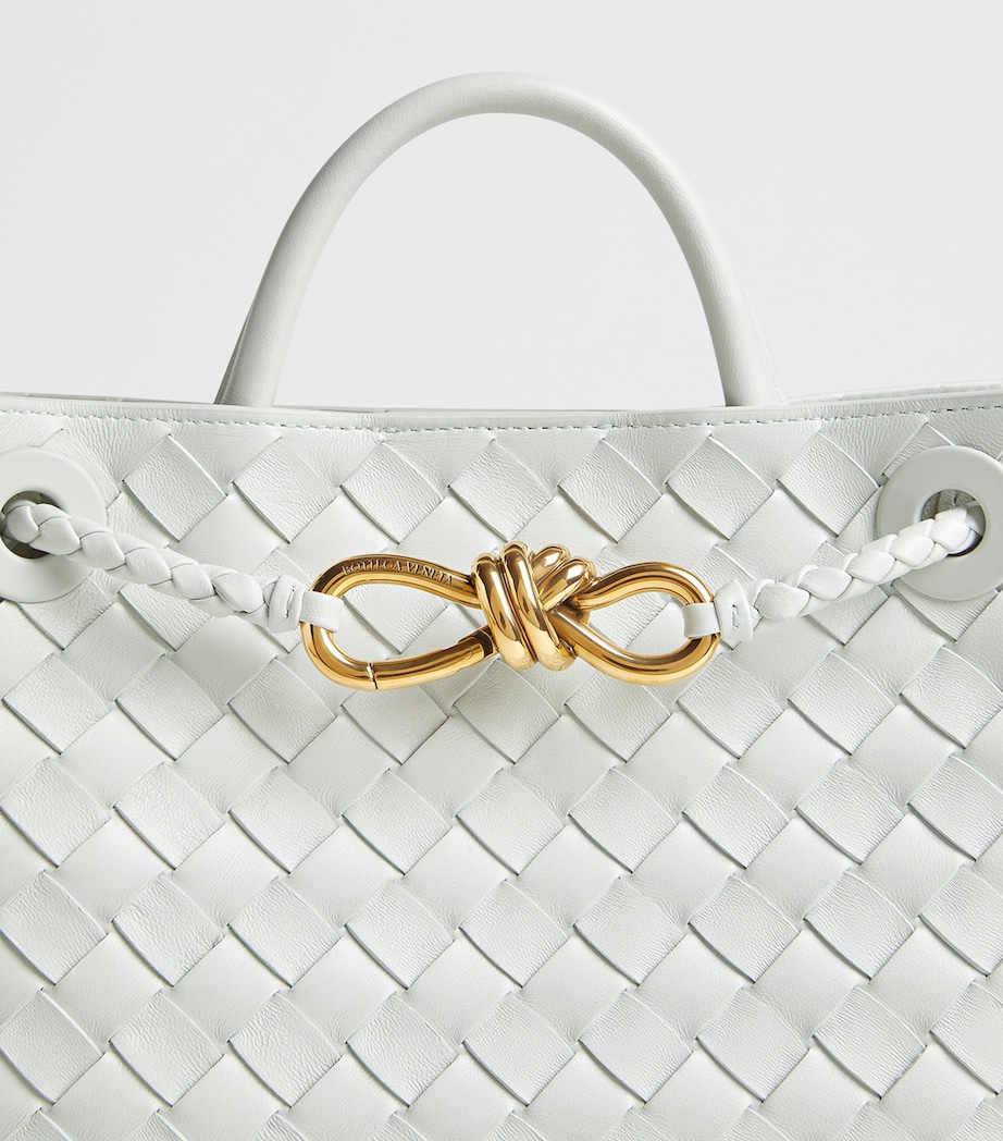 Small Intrecciato Leather Andiamo Top-Handle Bag 1951 Image 5