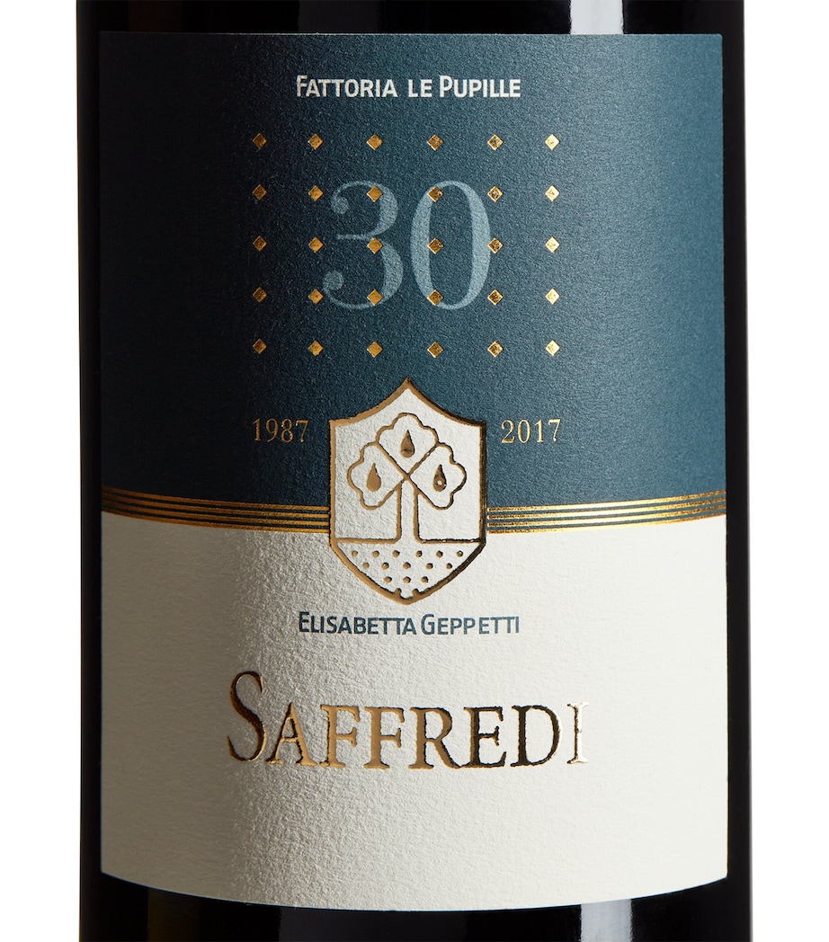 Saffredi Maremma Toscanna 2017 Magnum (1.5L) - Tuscany, Italy NO COLOUR Image 2