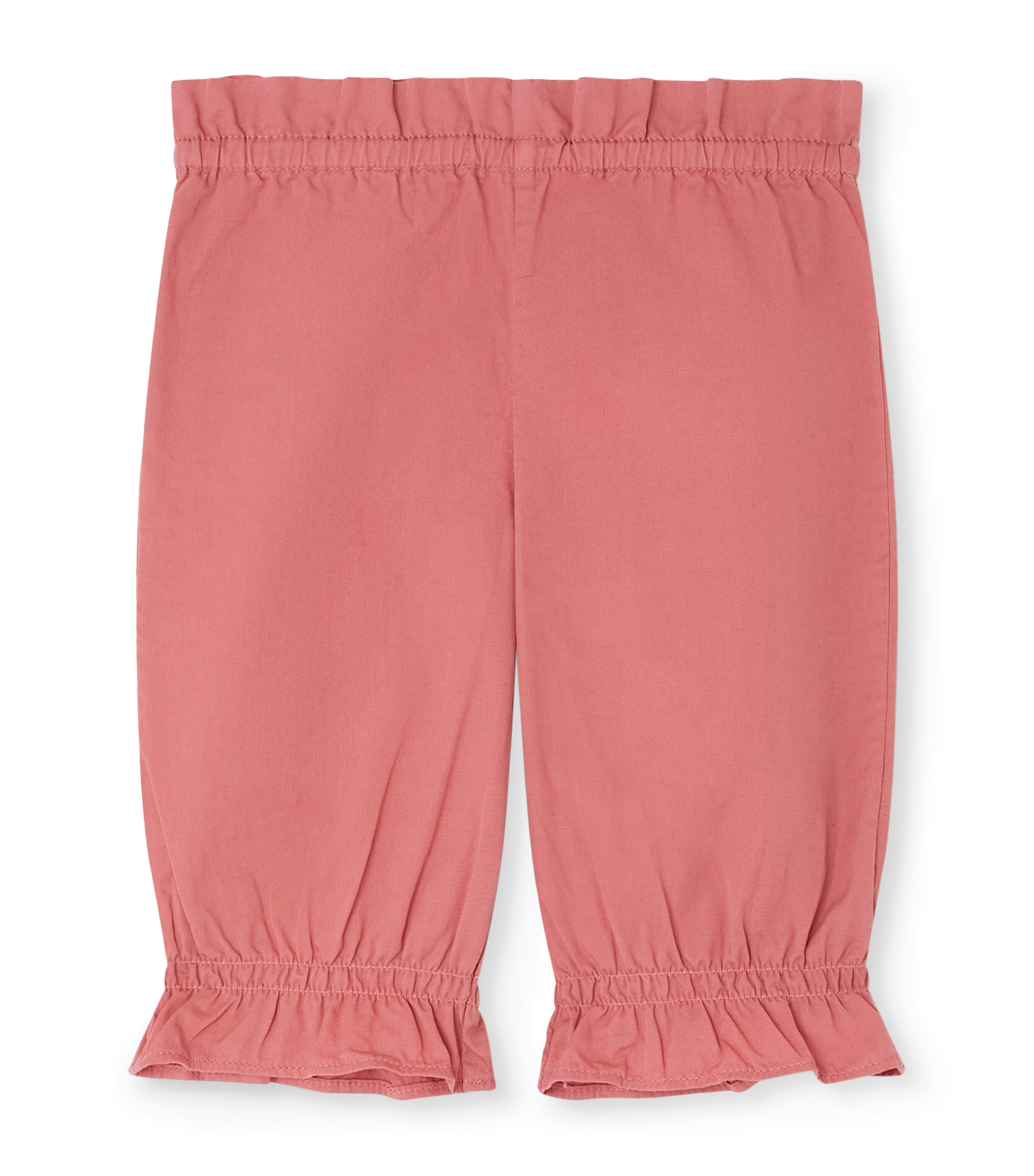 Bonpoint Cotton Frill-Detail Leggings (6-18 Months) Figue Image 1