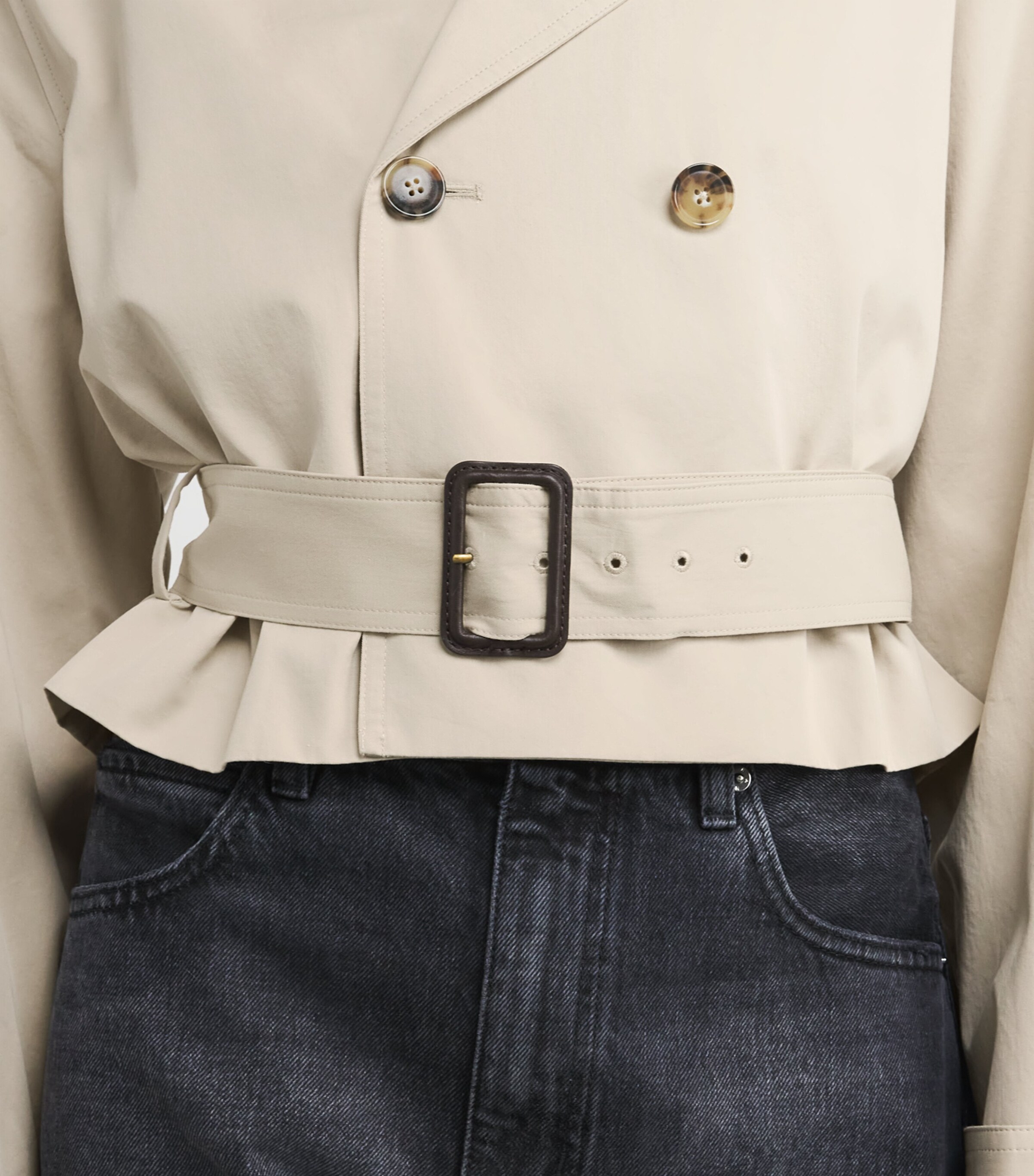 Cotton The Uniform Trench Coat OAT Image 6