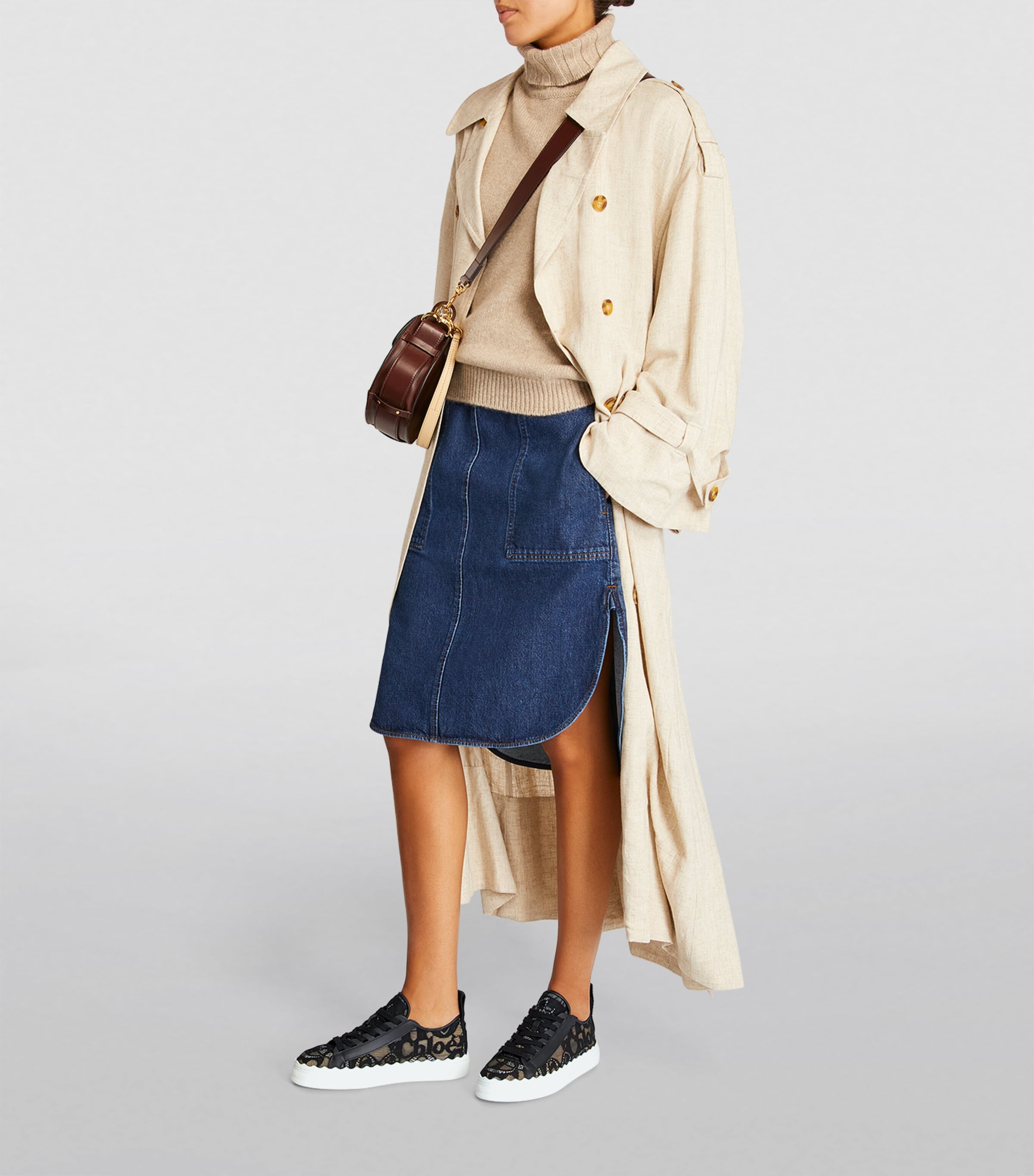 Lace Lauren Sneakers BLACK Image 4