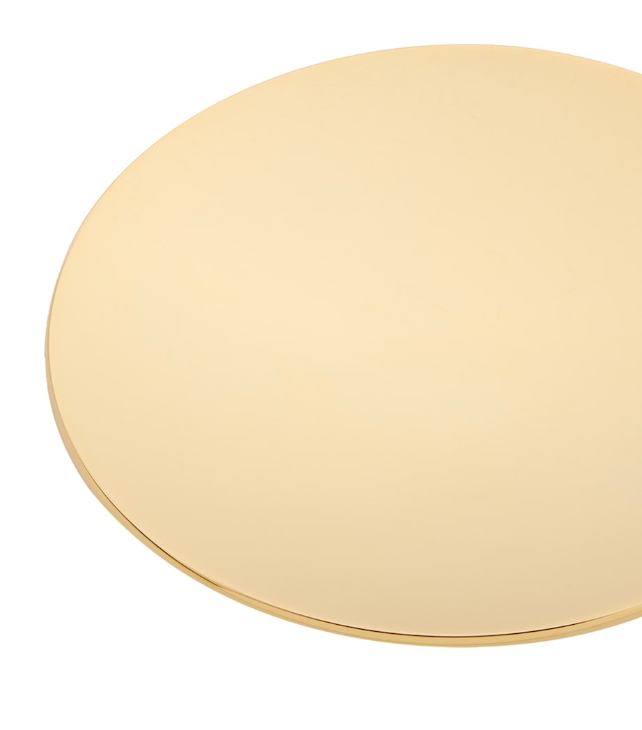 Round Soap Dish GOLD Image 2