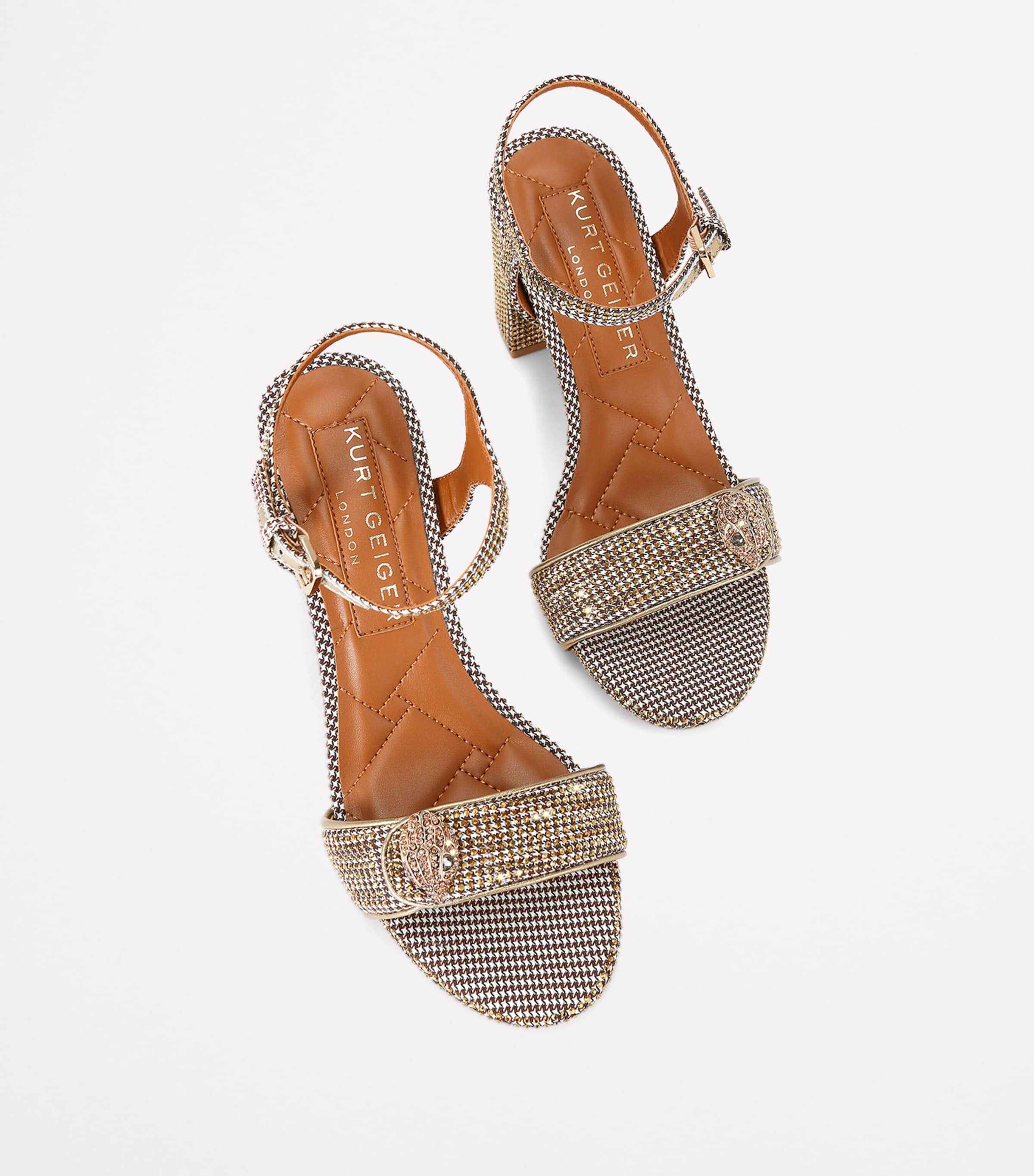 Kurt Geiger London Kensington Langley Heeled Sandals