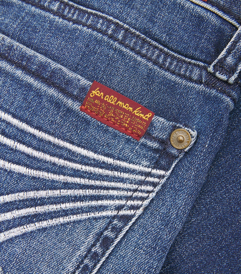 Modern Dojo Soho Flared Jeans U7LKB LAKE BLUE Image 5