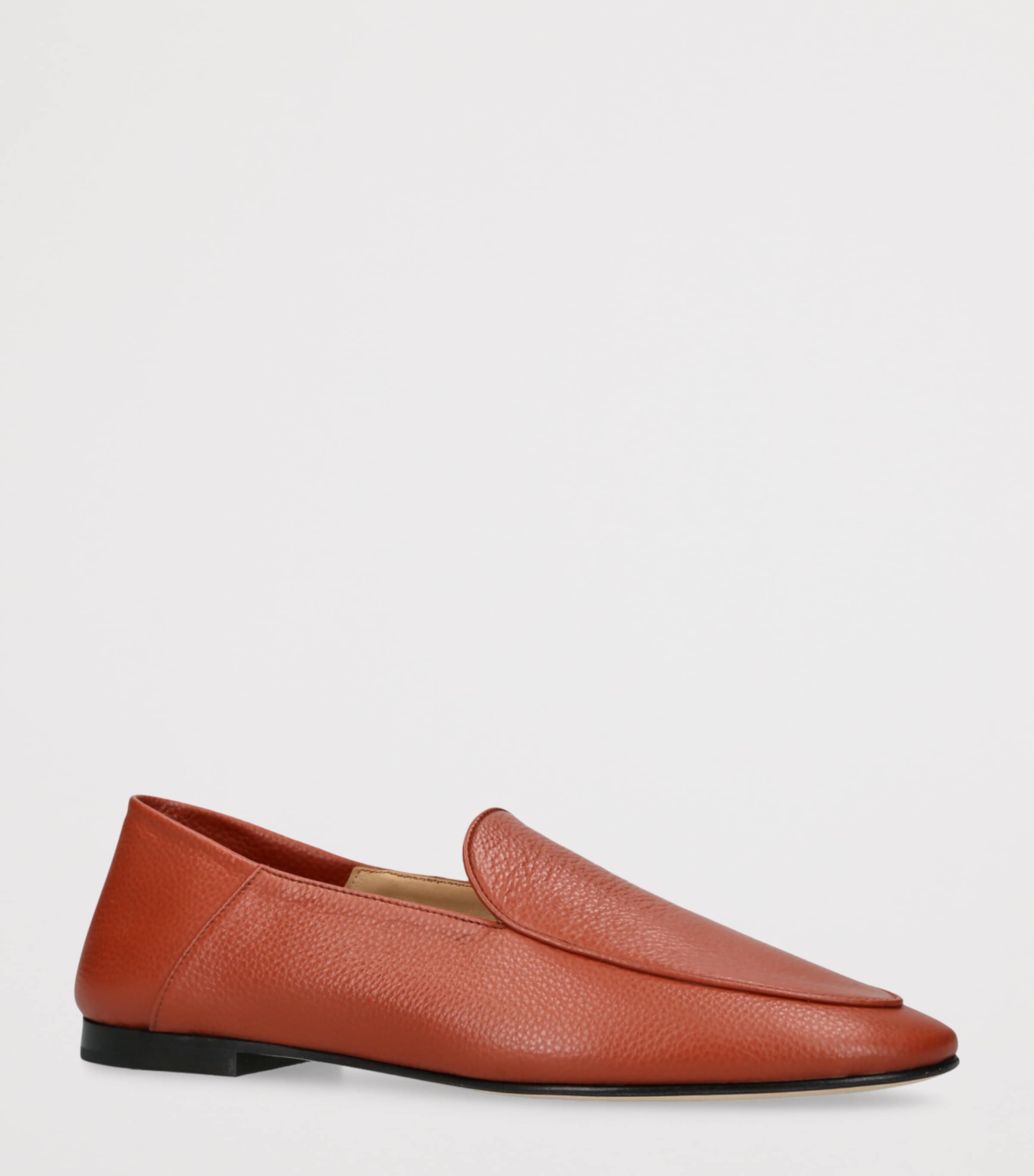 Dear Frances Leather Gio Loafers Tan Image 3
