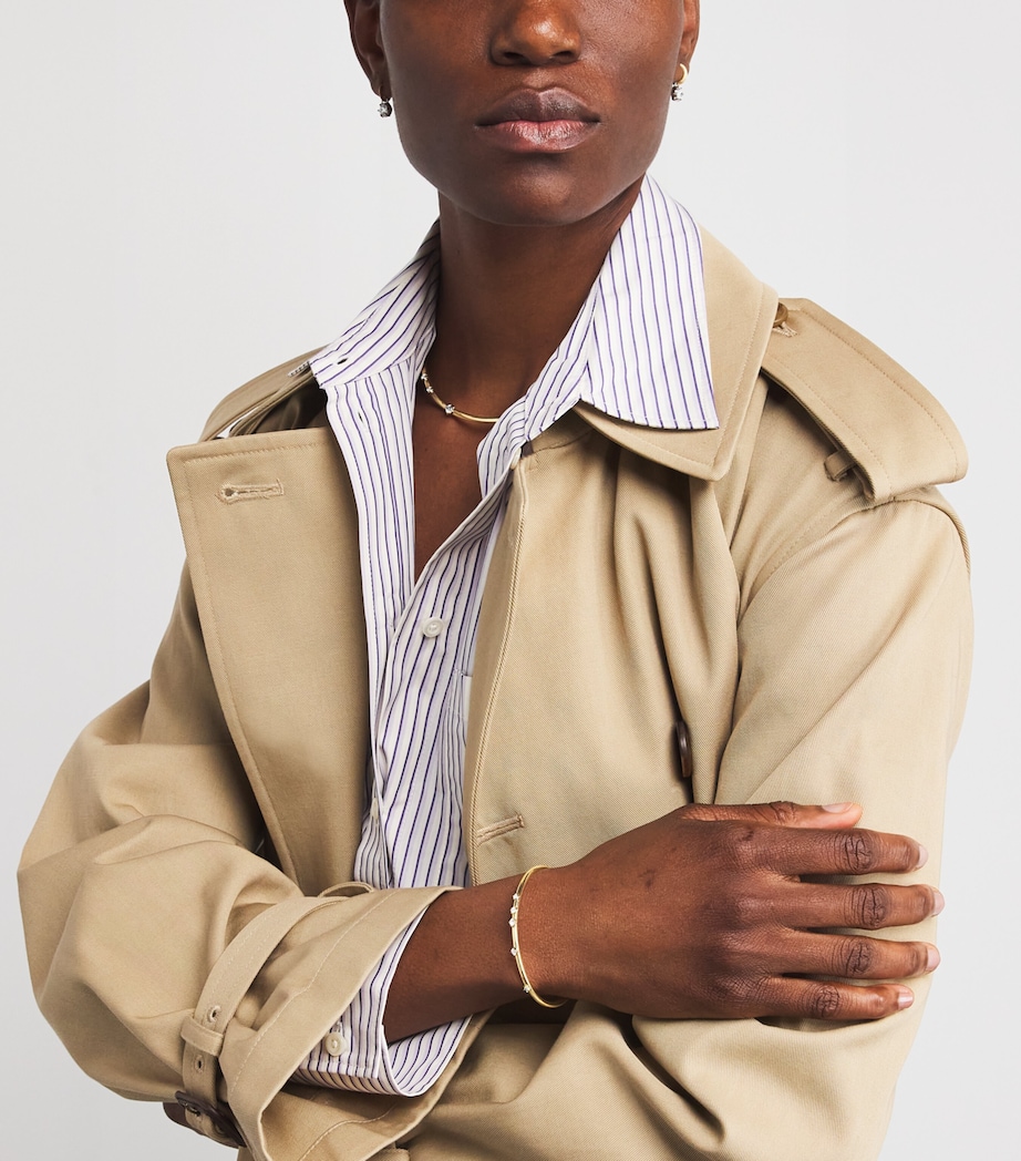 Yellow Gold and Diamond Constellation Plié Bangle YELLOW GOLD Image 5