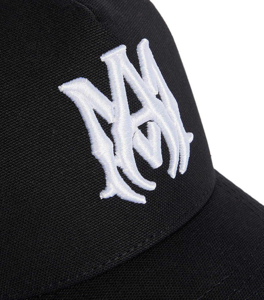 Logo Trucker Cap BLACK / WHITE-004 Image 4