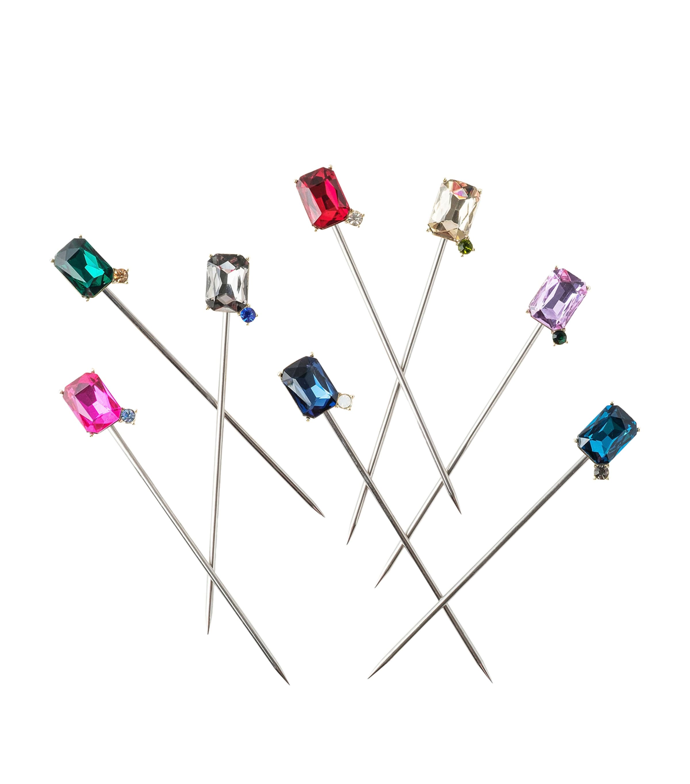 Set of 16 Cocktail Party Charms and Picks MULTI Image 4