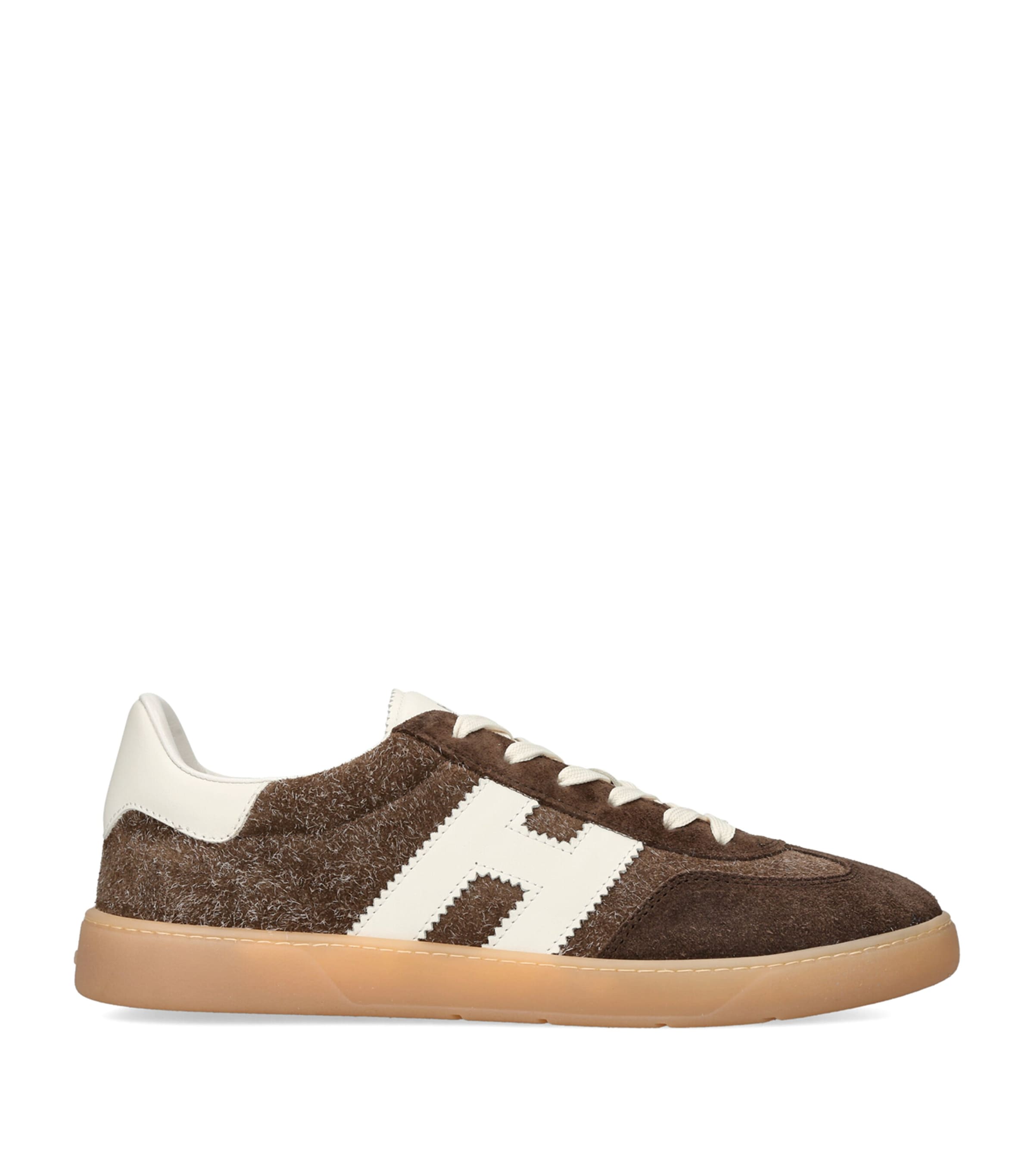 Hogan Suede Cool H Sneakers Mid Brown Image 1