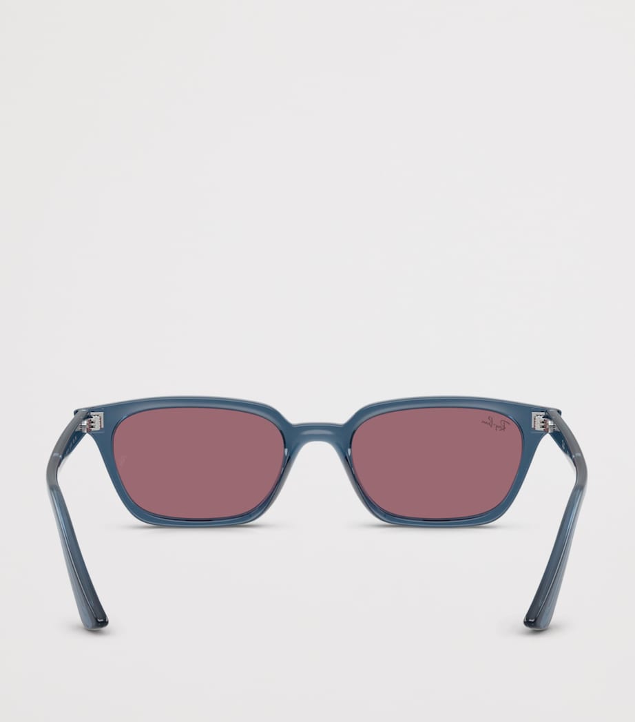 Ray-Ban RB4456 Zaya Bio-Based Sunglasses Blue Image 4